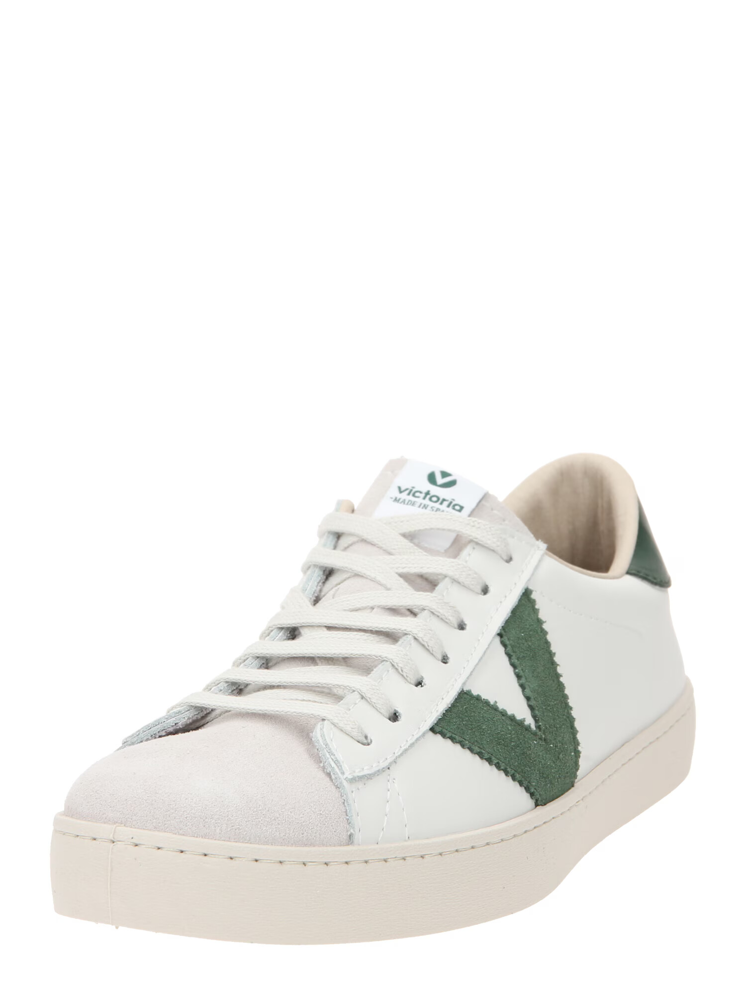 VICTORIA Sneaker low 'BERLIN' verde iarbă / alb - Pled.ro