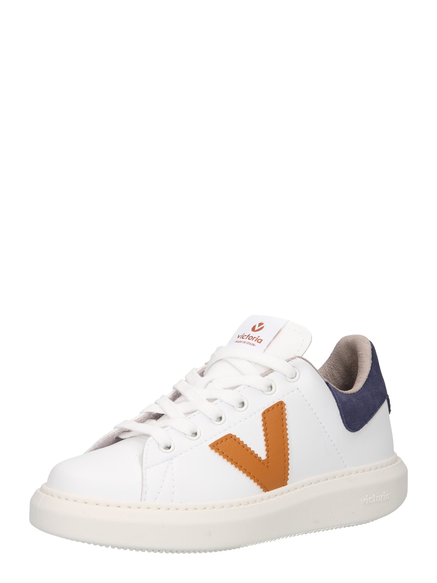 VICTORIA Sneaker low 'MILAN' bleumarin / galben șofran / alb - Pled.ro