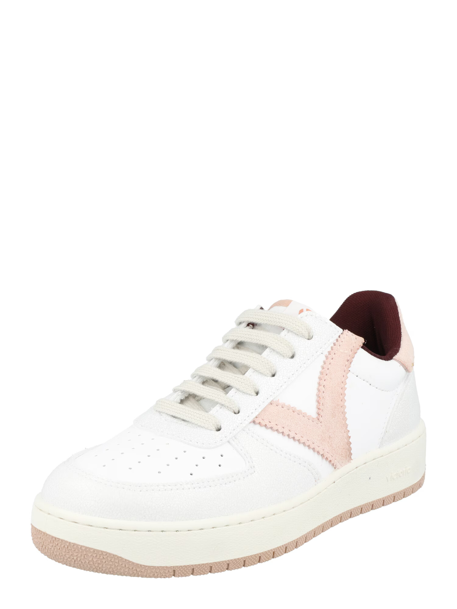 VICTORIA Sneaker low roz pal / alb / alb murdar - Pled.ro