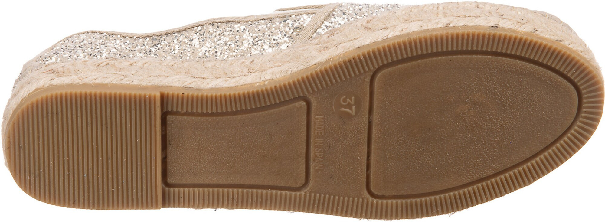 Vidorreta Espadrile brocart / auriu - Pled.ro