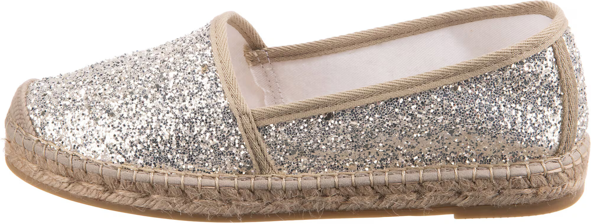 Vidorreta Espadrile 'Pitiusa' auriu / gri taupe / argintiu - Pled.ro