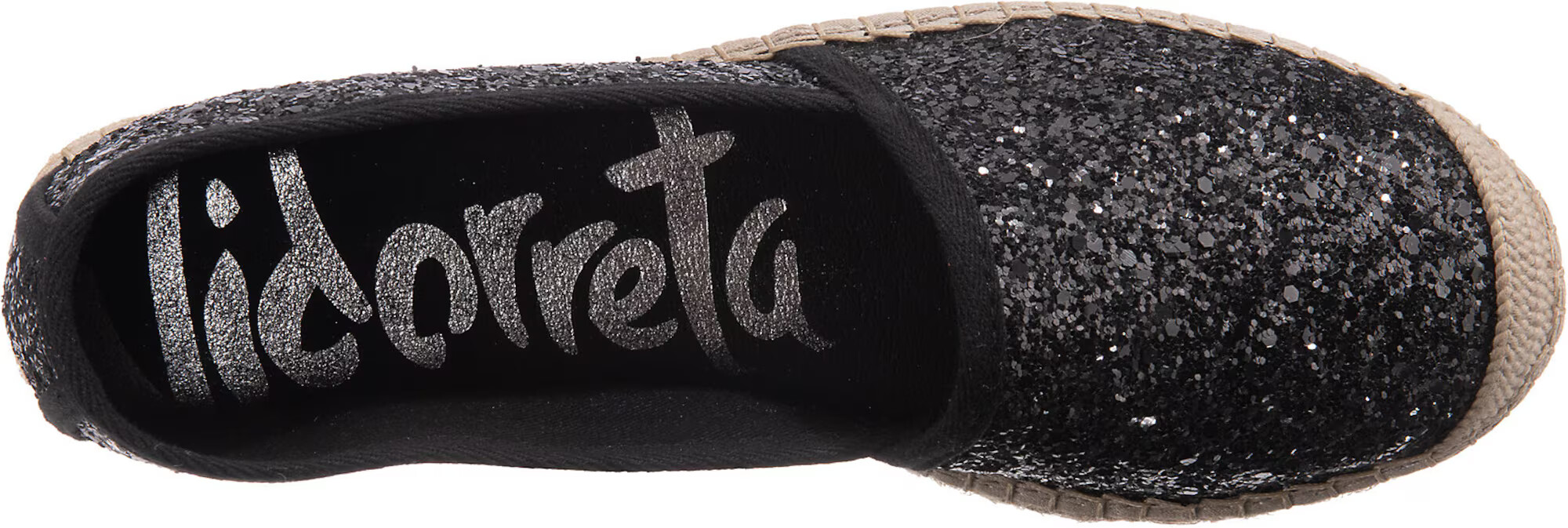 Vidorreta Espadrile 'Pitiusa' negru - Pled.ro