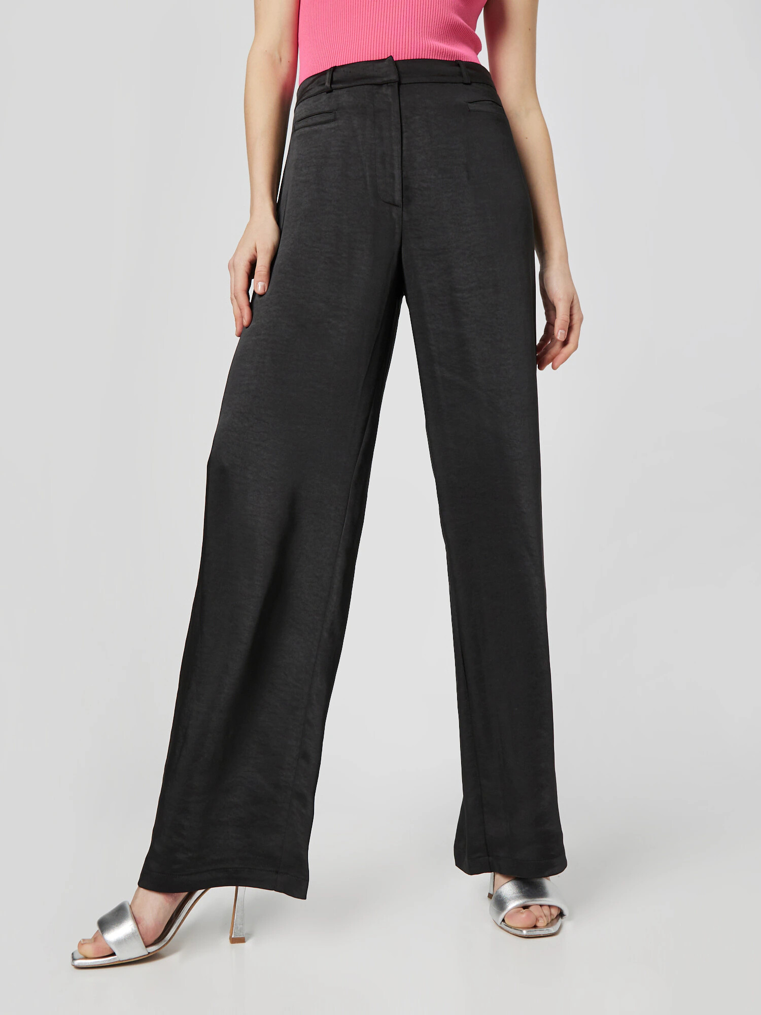 VIERVIER Pantaloni 'Carla' negru - Pled.ro