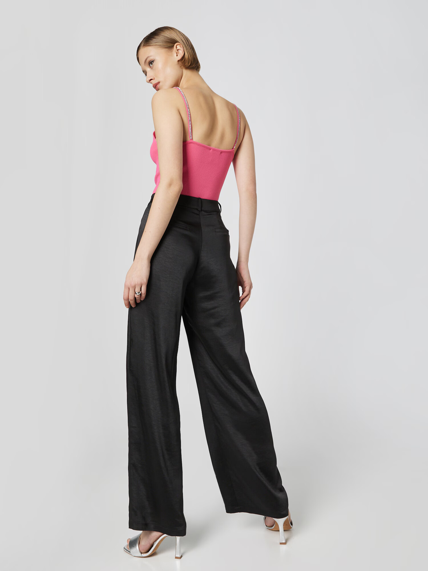 VIERVIER Pantaloni 'Carla' negru - Pled.ro