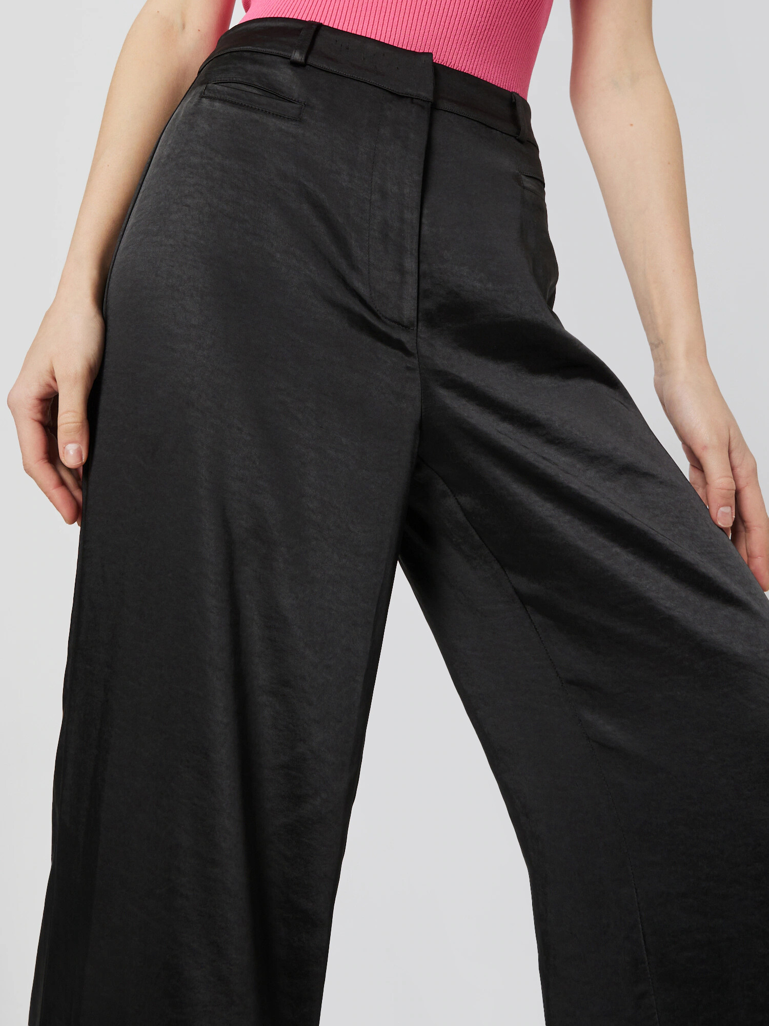 VIERVIER Pantaloni 'Carla' negru - Pled.ro