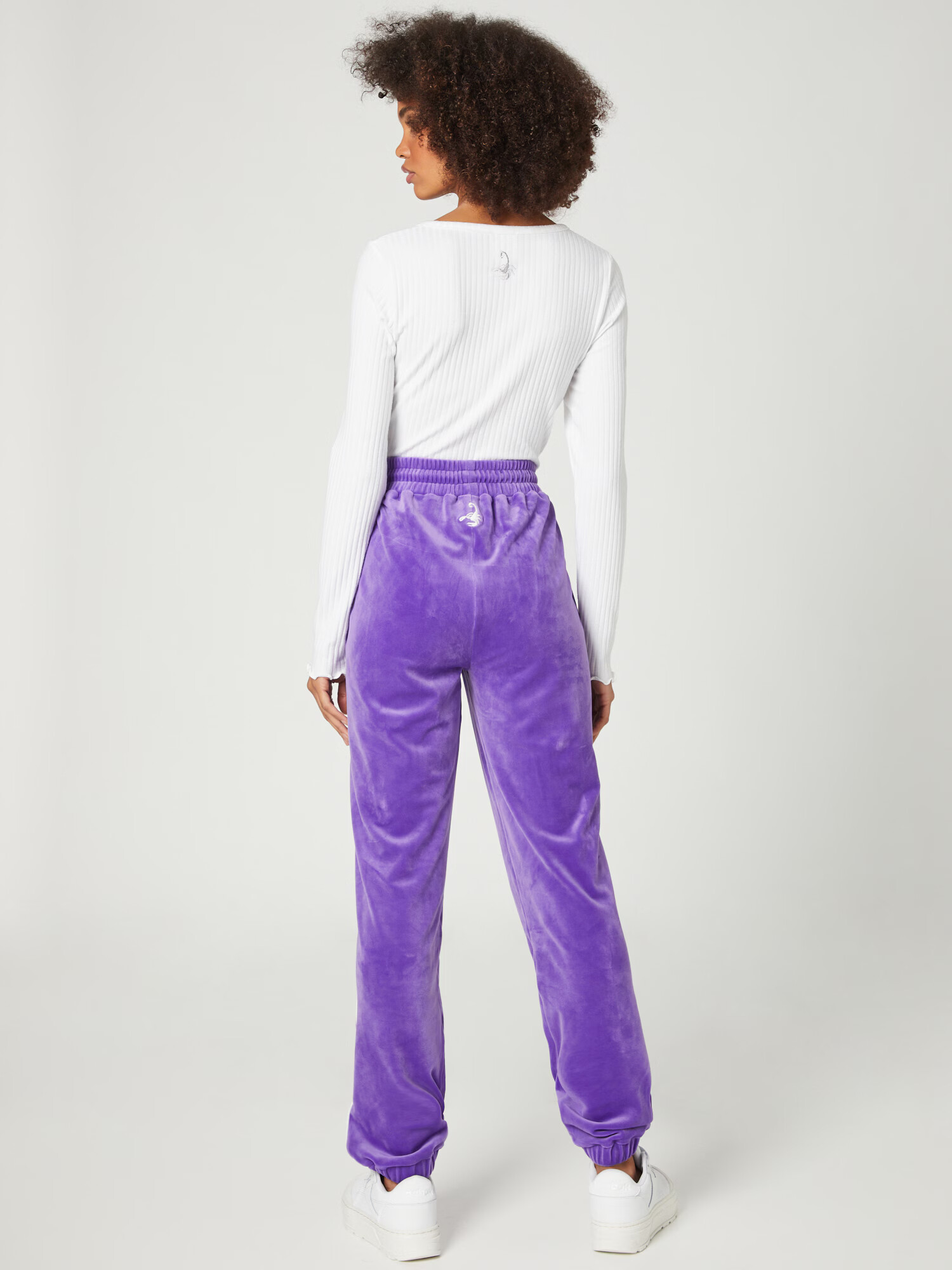 VIERVIER Pantaloni 'Rieke' lila - Pled.ro