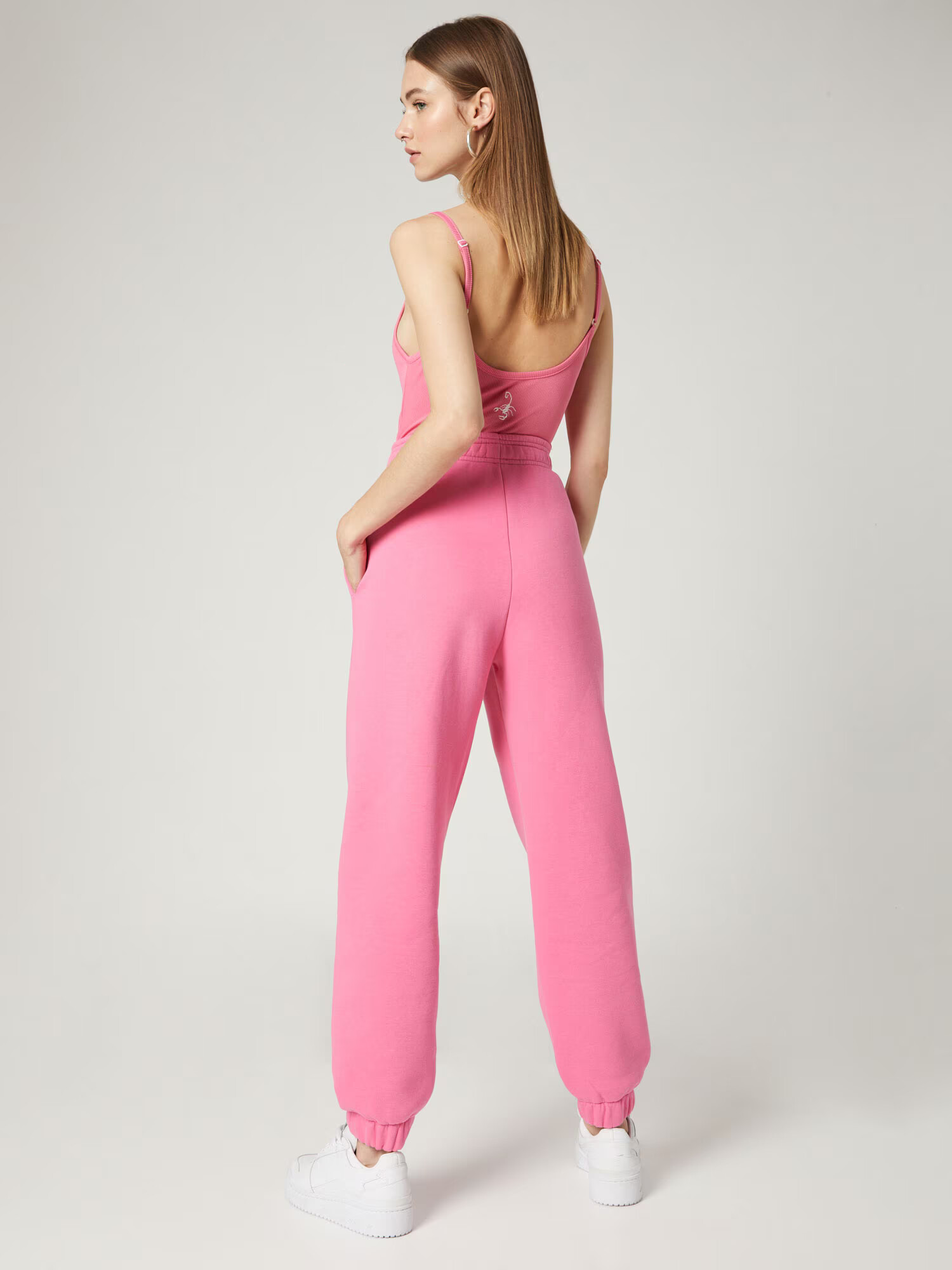 VIERVIER Pantaloni 'Sarah' roz - Pled.ro