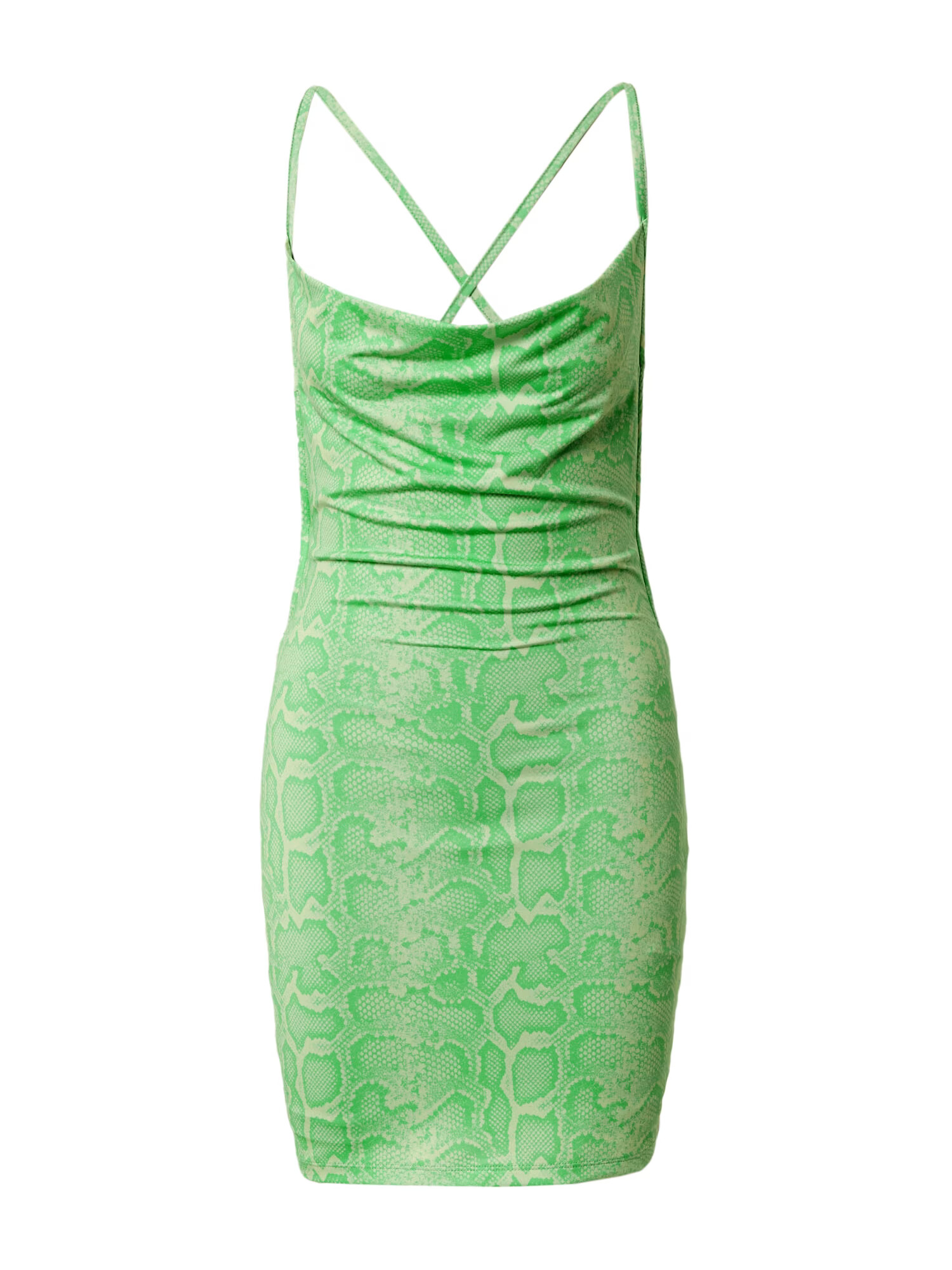 VIERVIER Rochie de cocktail 'Nelly' verde / verde deschis - Pled.ro