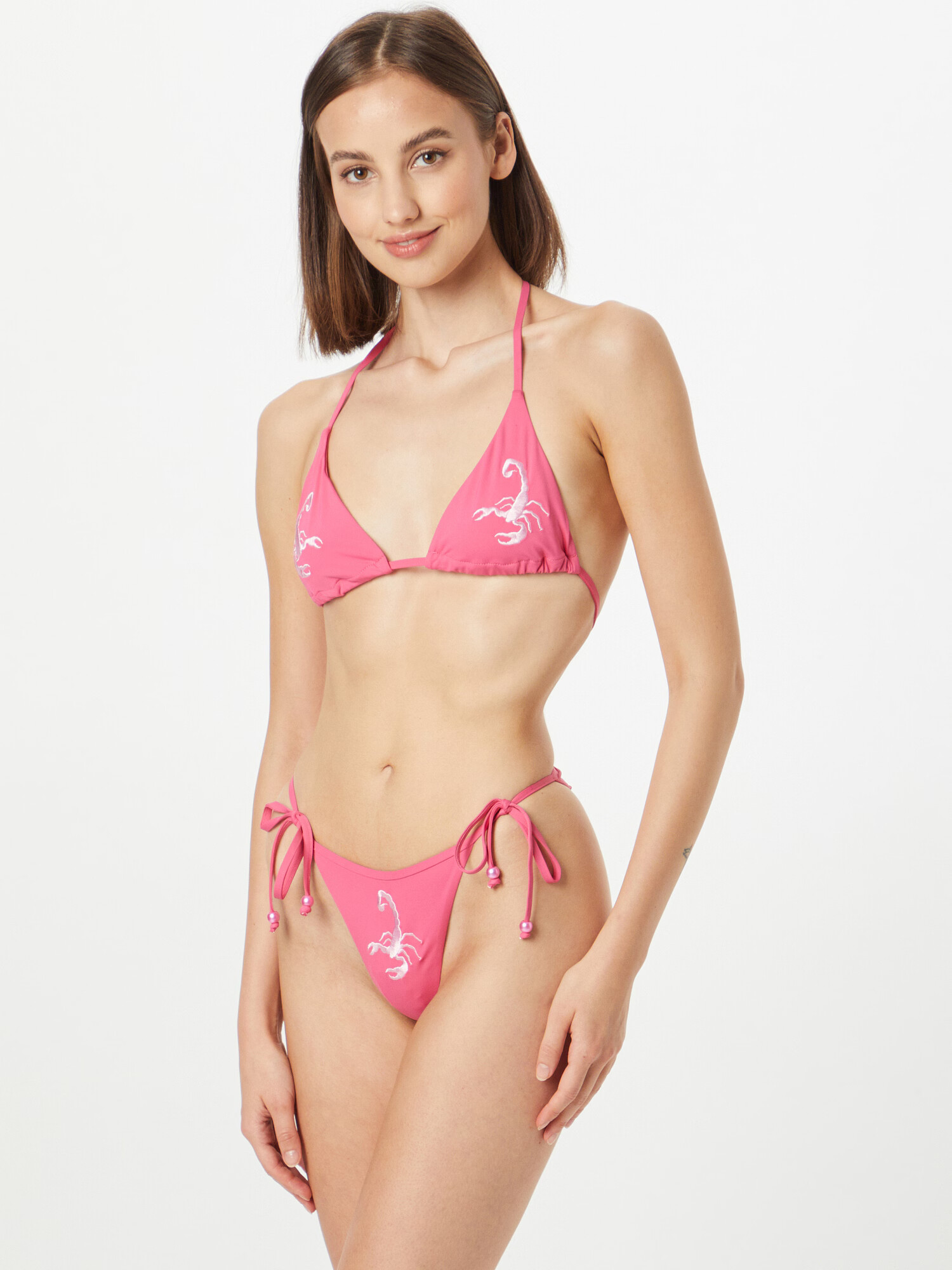 VIERVIER Slip costum de baie 'Mia' roz - Pled.ro