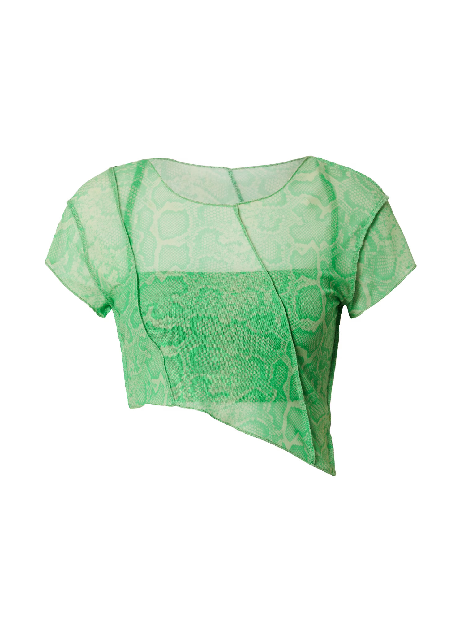 VIERVIER Tricou 'Sena' verde - Pled.ro