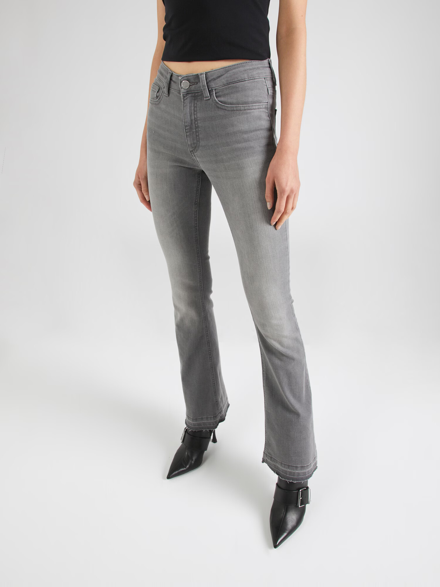 VILA Jeans 'BETTY' gri denim - Pled.ro