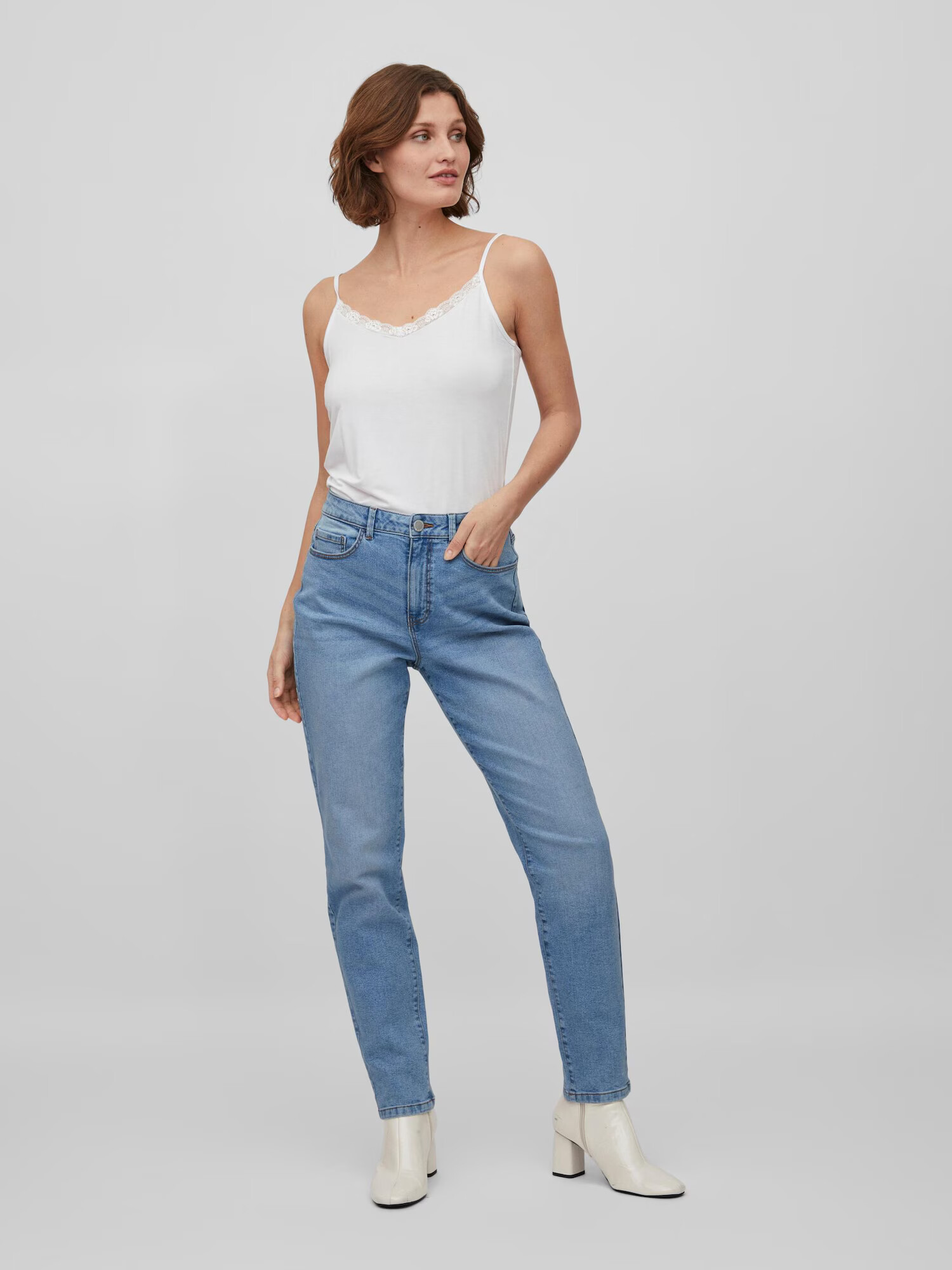 VILA Jeans 'Naomi' albastru denim - Pled.ro