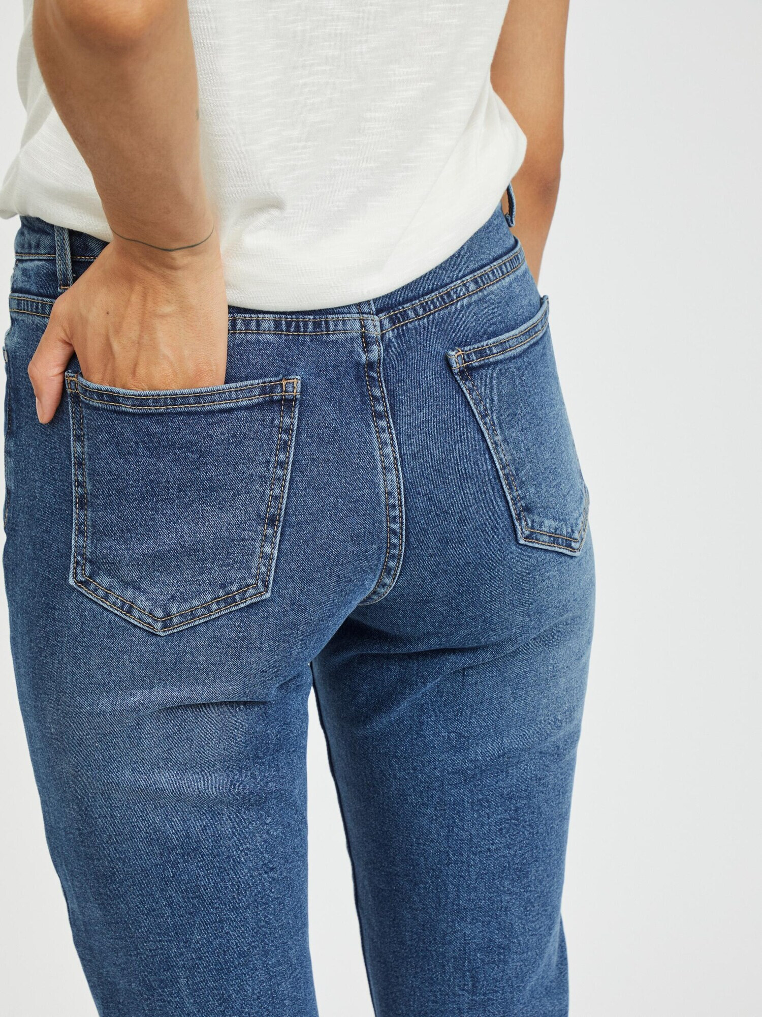 VILA Jeans 'SOMMER' albastru denim - Pled.ro