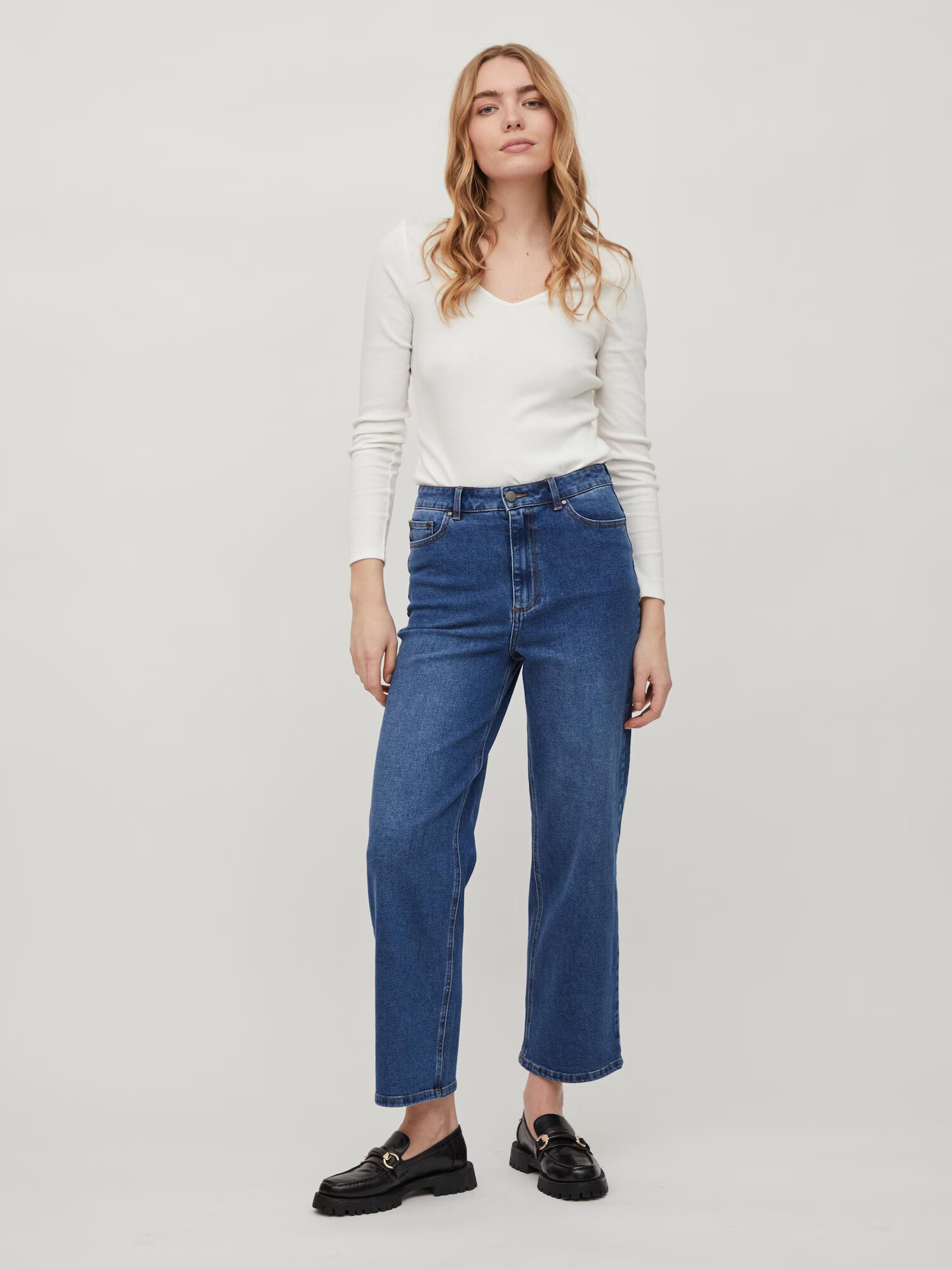 VILA Jeans 'Widey' albastru denim - Pled.ro