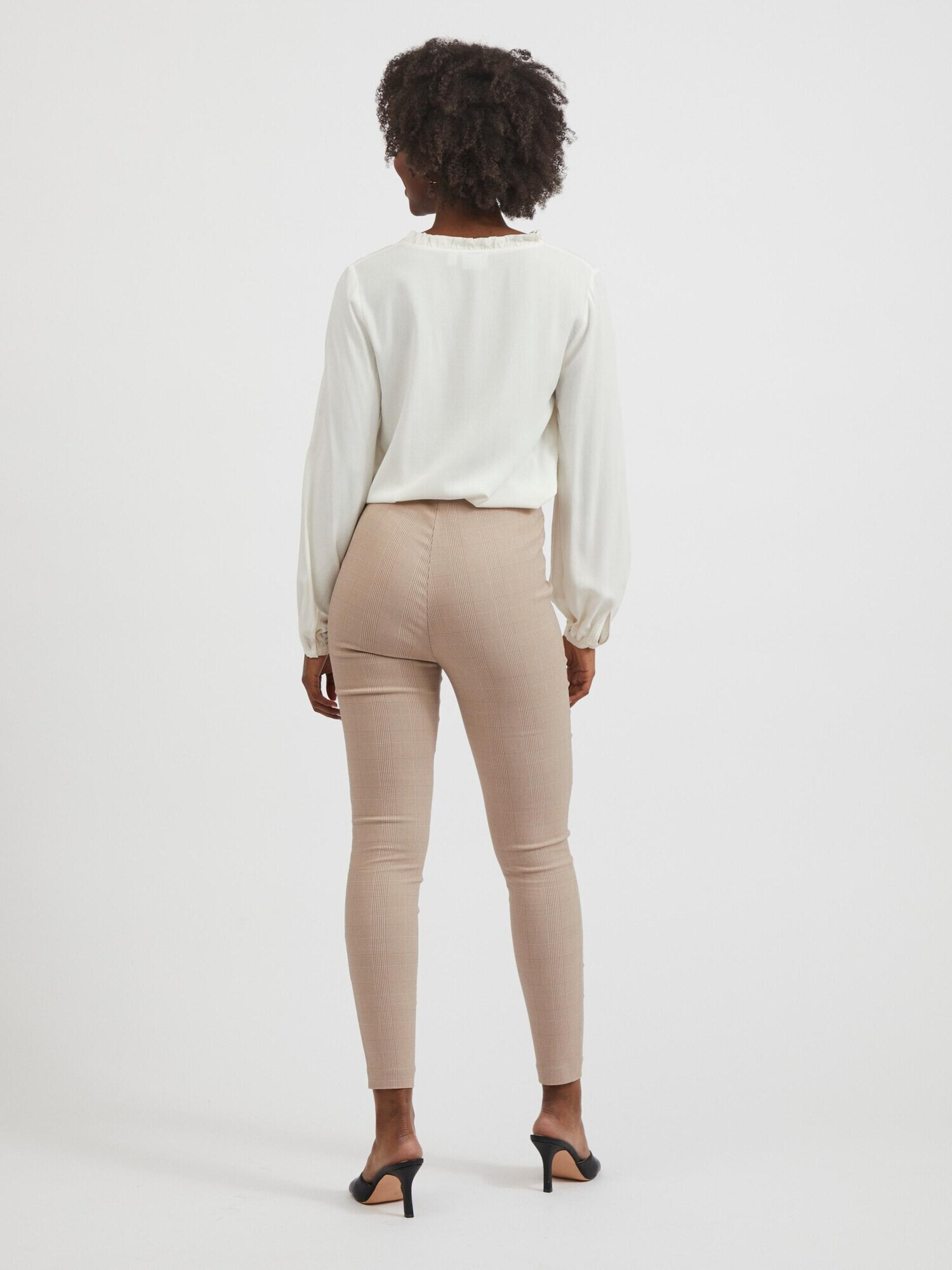 VILA Leggings 'Laura Lou' maro cappuccino - Pled.ro