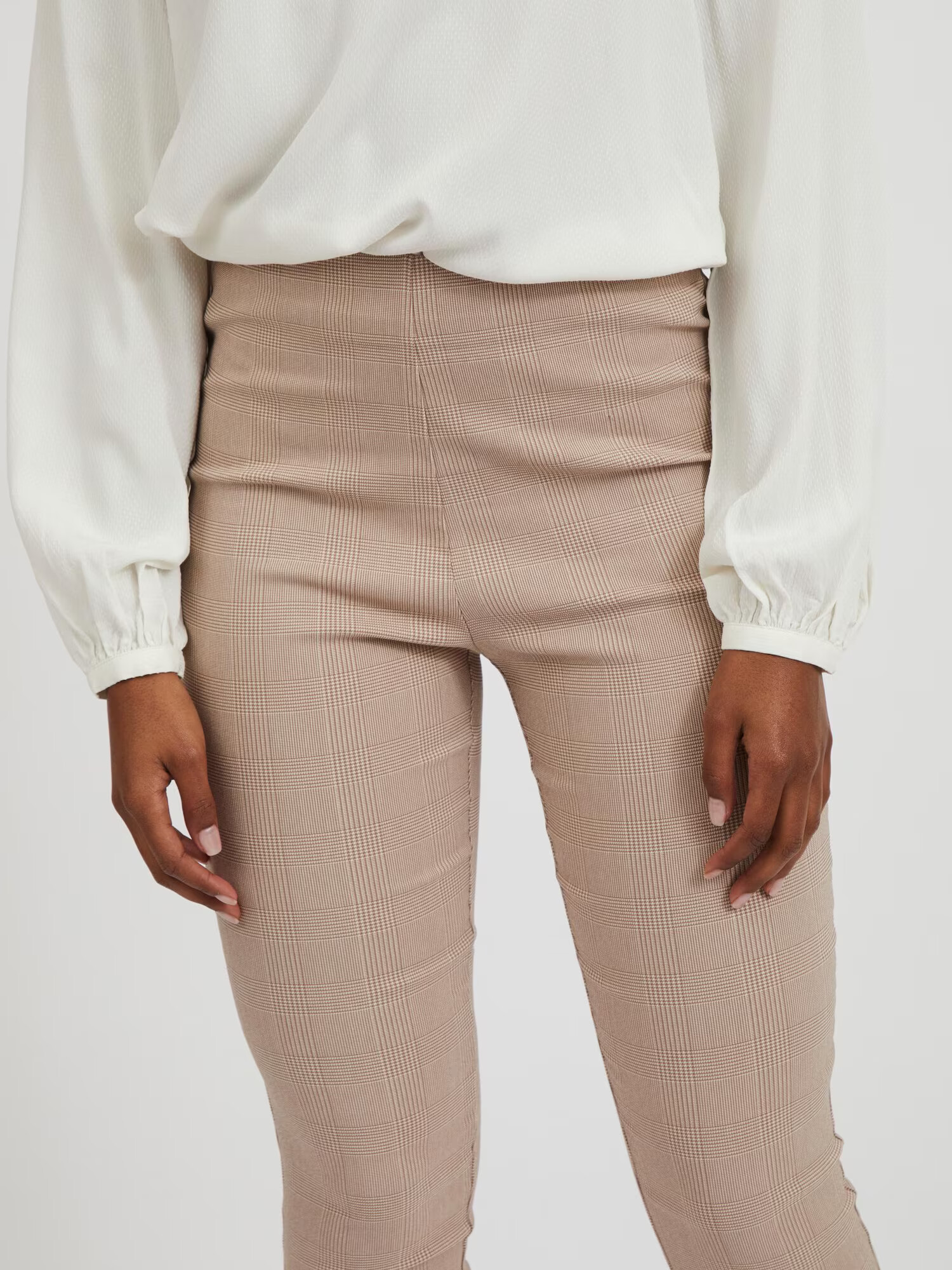 VILA Leggings 'Laura Lou' maro cappuccino - Pled.ro