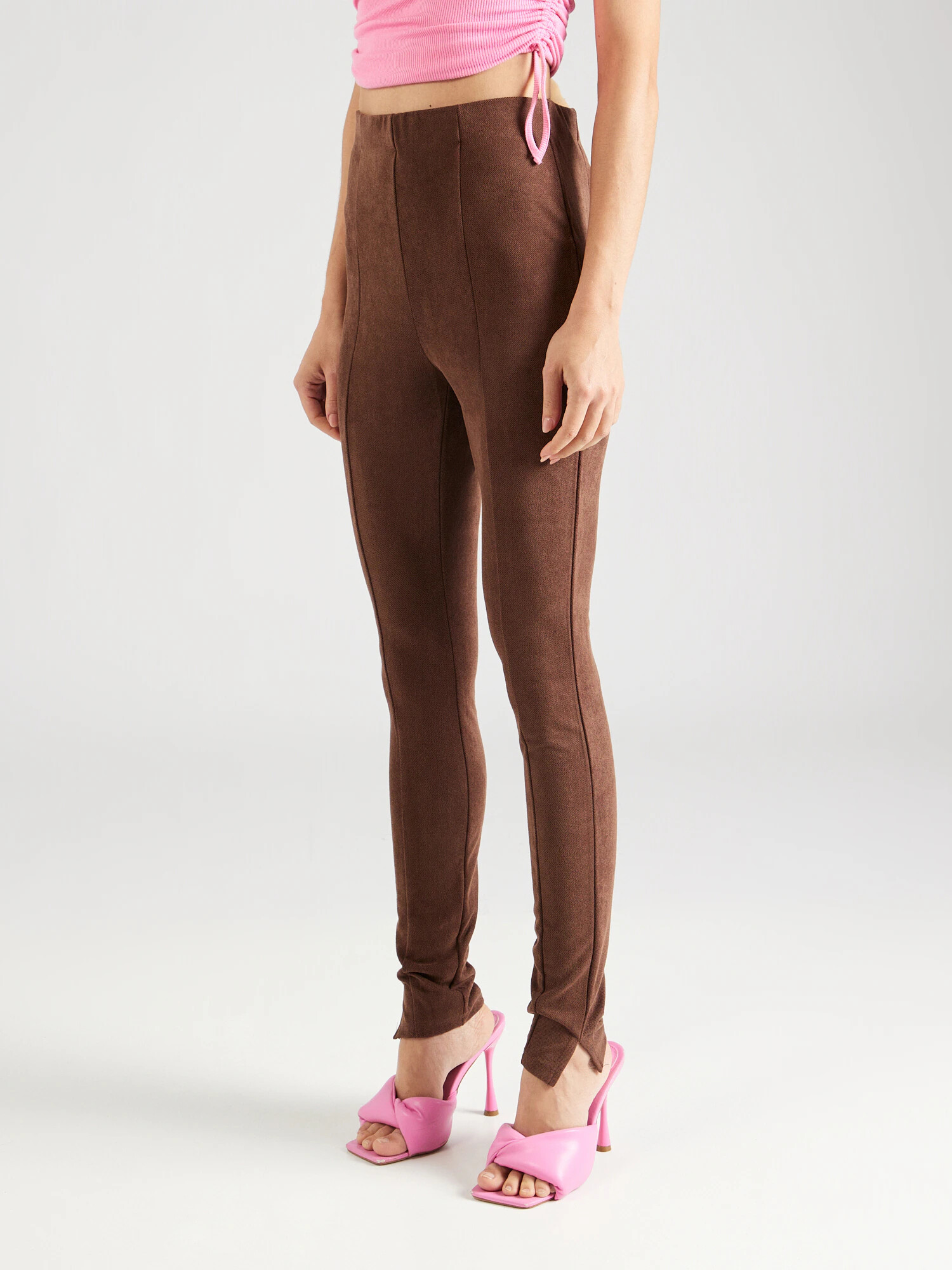 VILA Leggings 'SUDAS' maro - Pled.ro