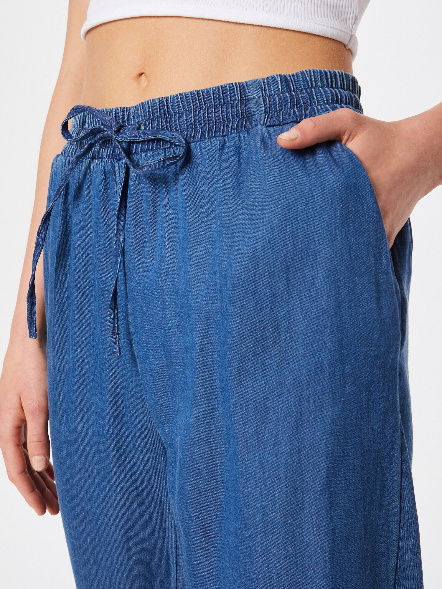 VILA Pantaloni 'BESS' albastru denim - Pled.ro