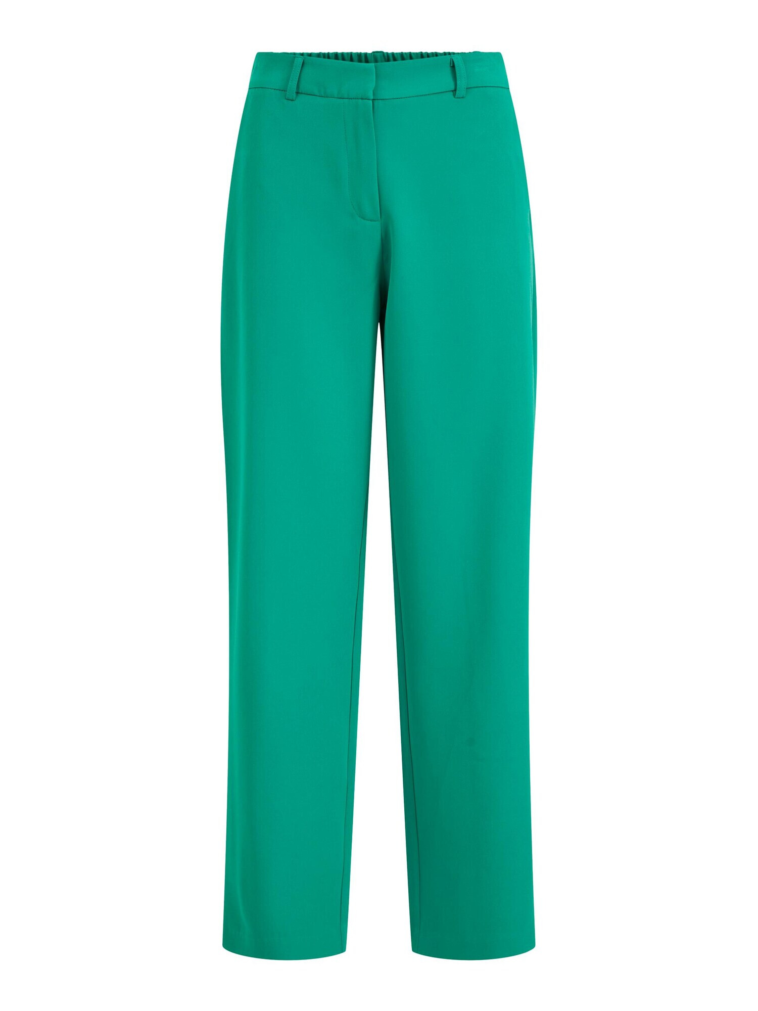 VILA Pantaloni eleganți verde jad - Pled.ro