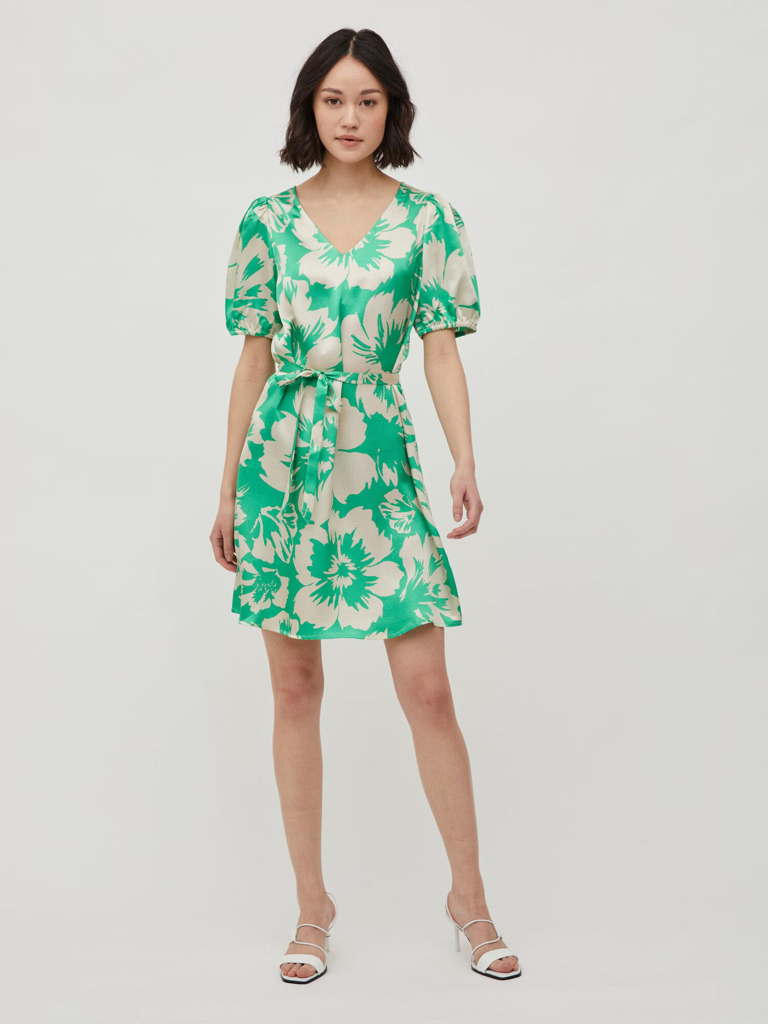 Vila Petite Rochie bej / verde - Pled.ro