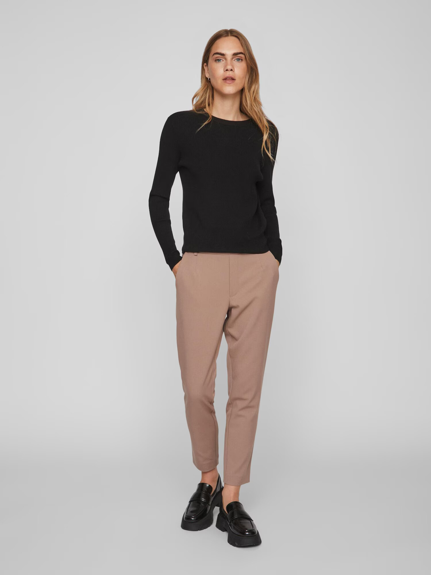 VILA Pulover 'Comfy' negru - Pled.ro