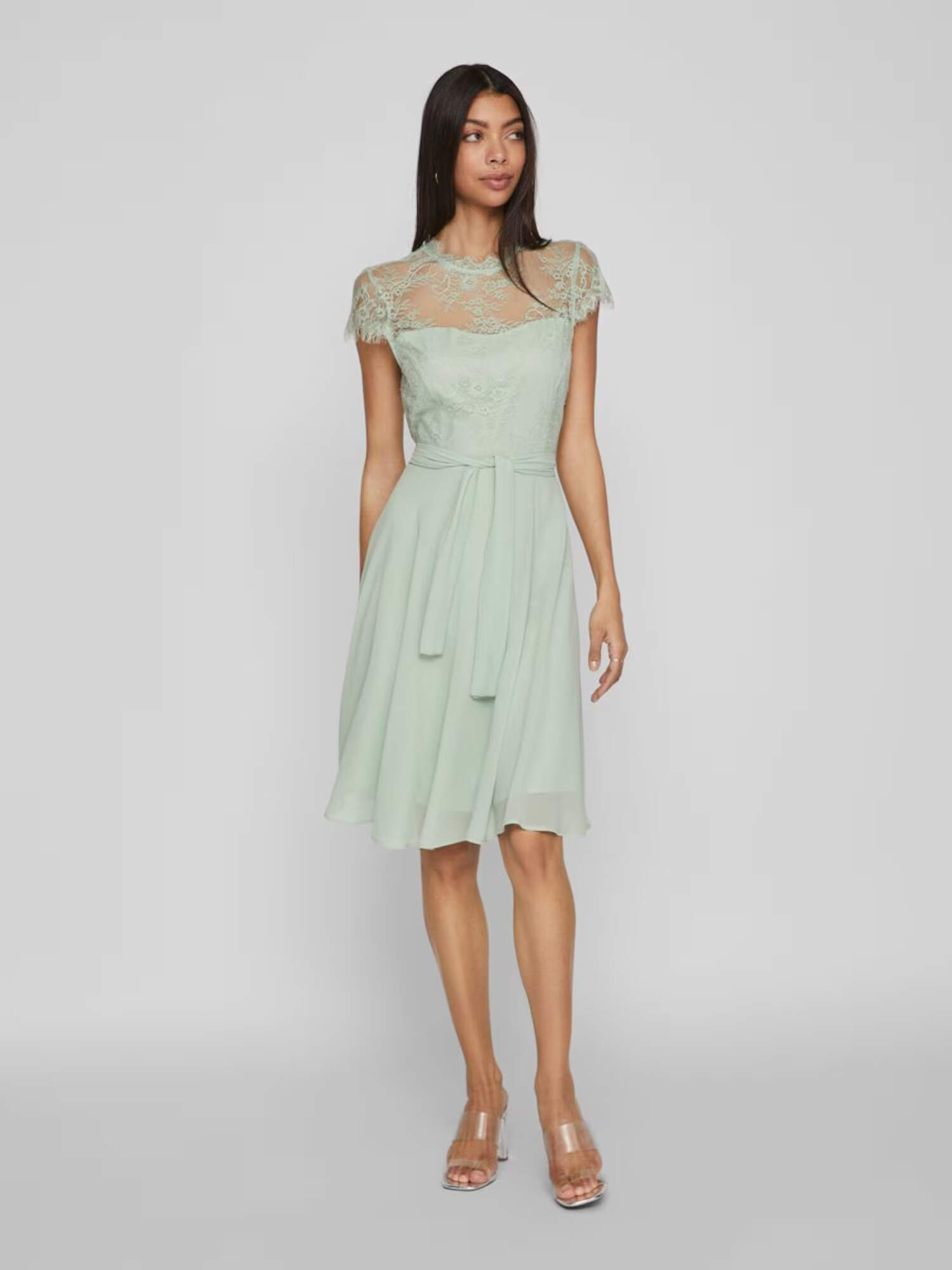 VILA Rochie de cocktail 'Diona' verde pastel - Pled.ro