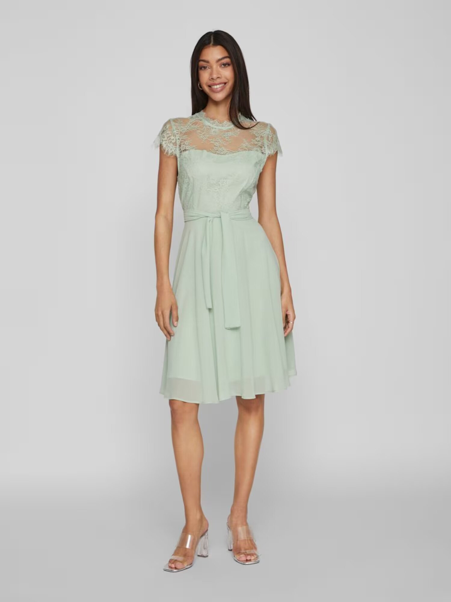 VILA Rochie de cocktail 'Diona' verde pastel - Pled.ro