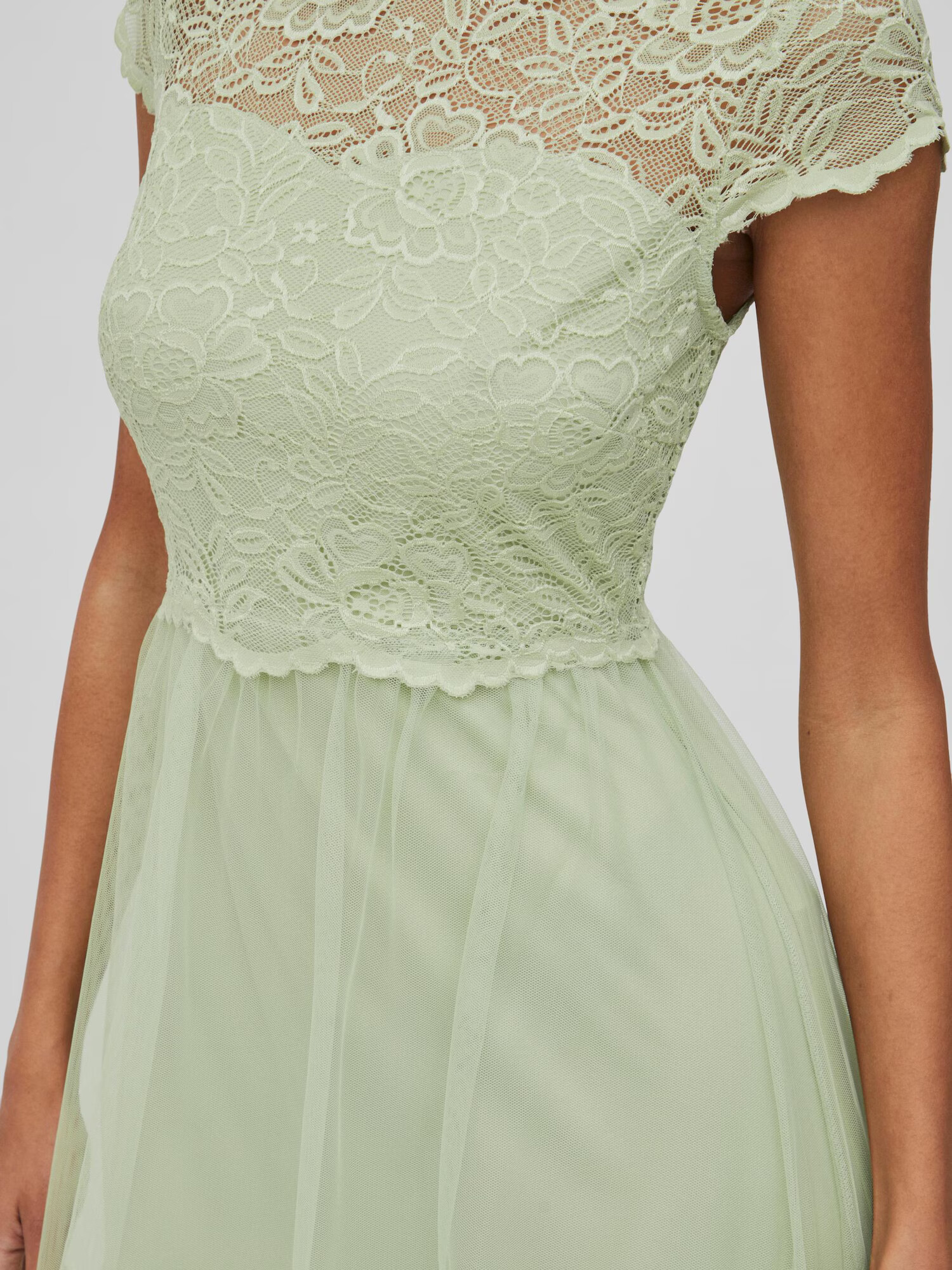 VILA Rochie de cocktail 'Lynnea' verde pastel - Pled.ro