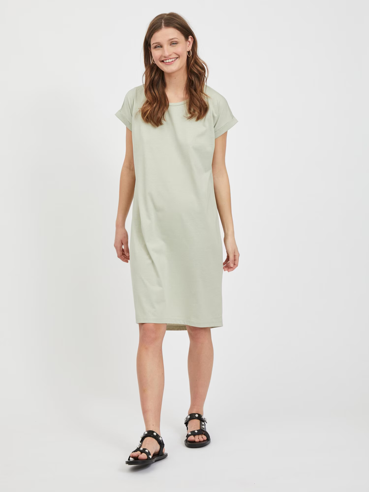 VILA Rochie 'Dreamers' verde pastel - Pled.ro