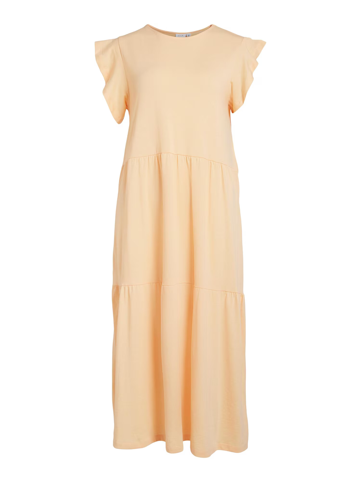 VILA Rochie 'Summer' galben pastel - Pled.ro