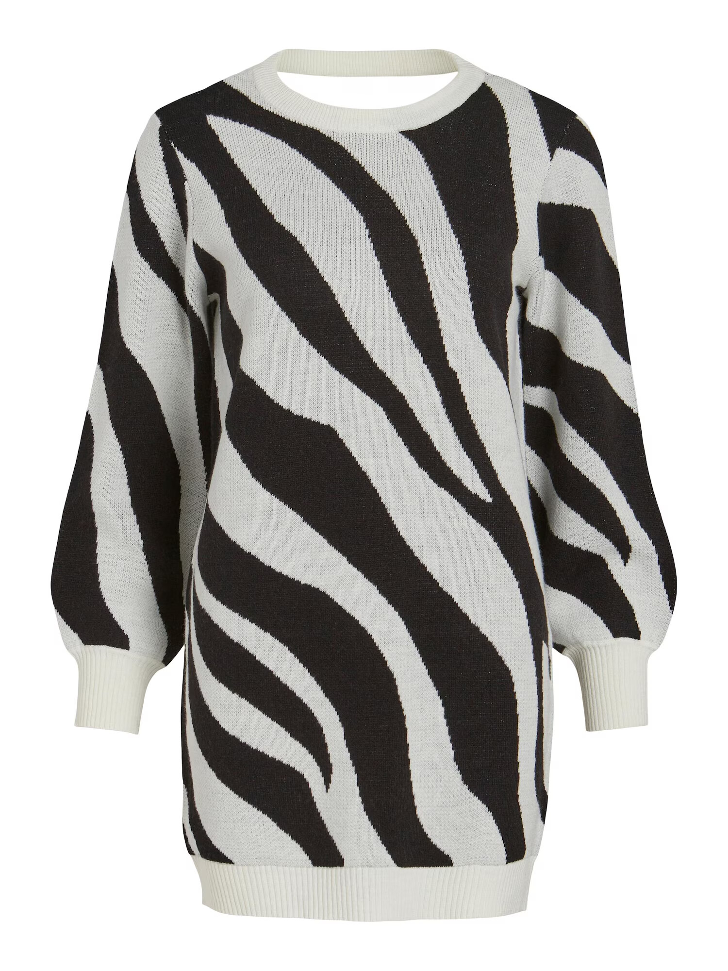 VILA Rochie 'ZEBRA' negru / alb - Pled.ro