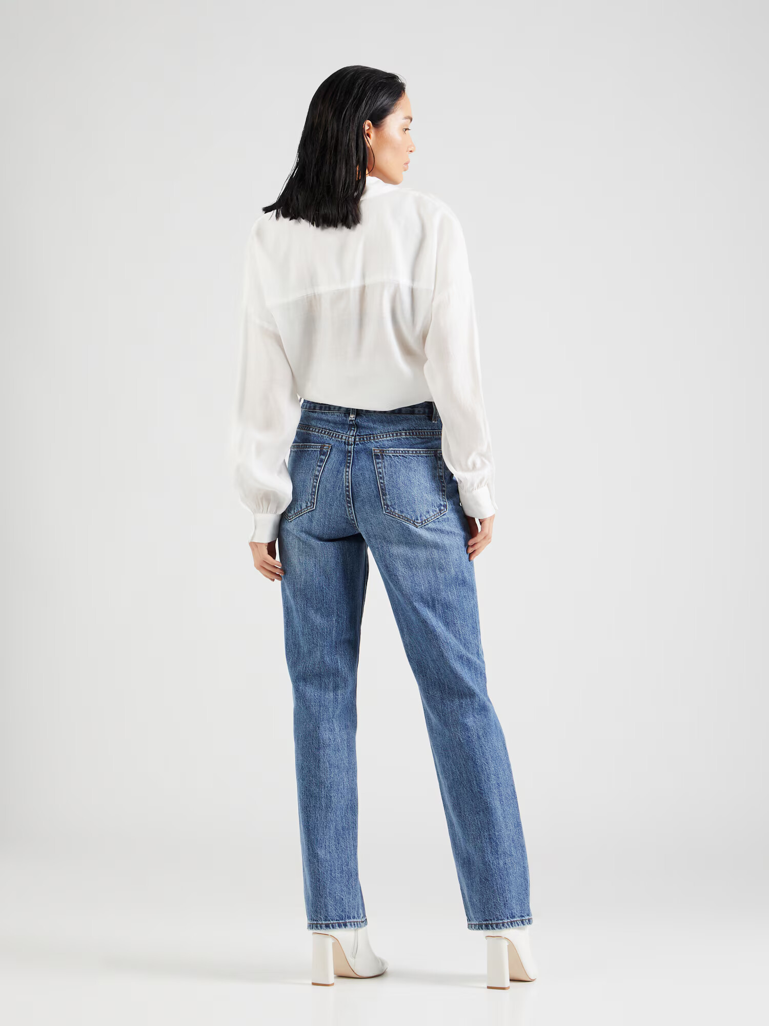 VILA ROUGE Jeans 'JOLINE' albastru denim - Pled.ro