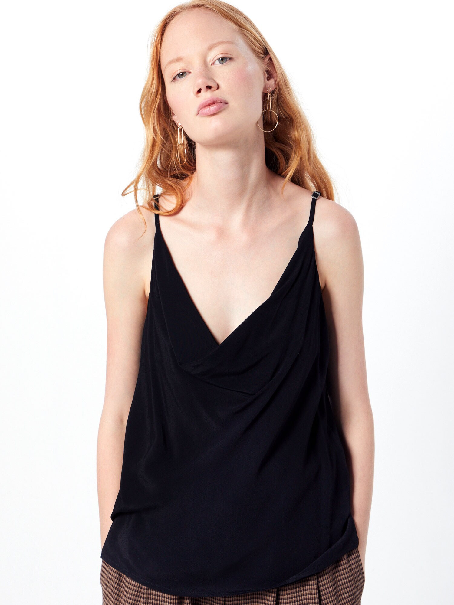 VILA Top 'VILINAIASIASA SINGLET' negru - Pled.ro