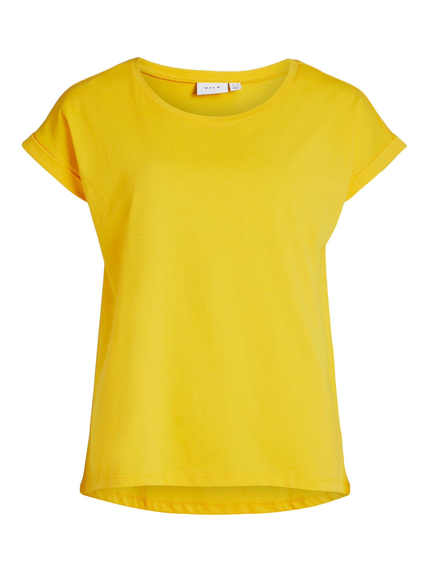 VILA Tricou 'DREAMERS' galben citron - Pled.ro