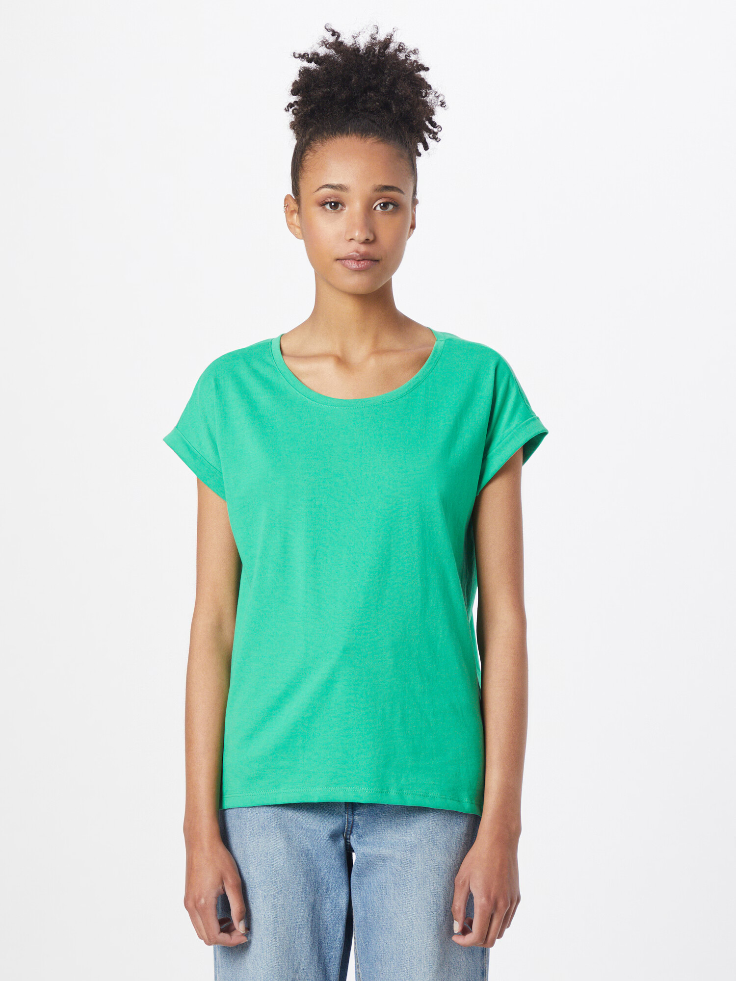 VILA Tricou 'Dreamers' verde - Pled.ro