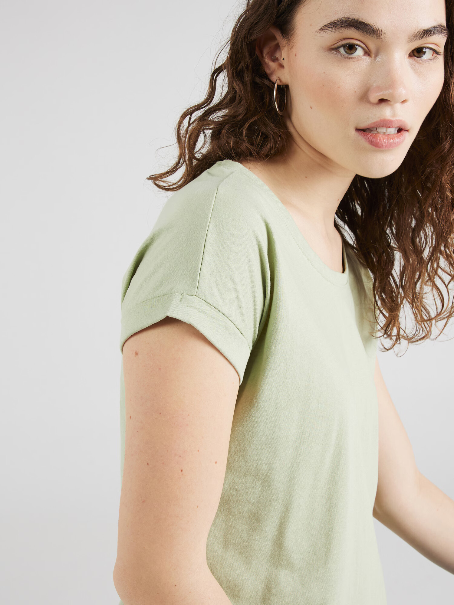 VILA Tricou 'DREAMERS' verde pastel - Pled.ro