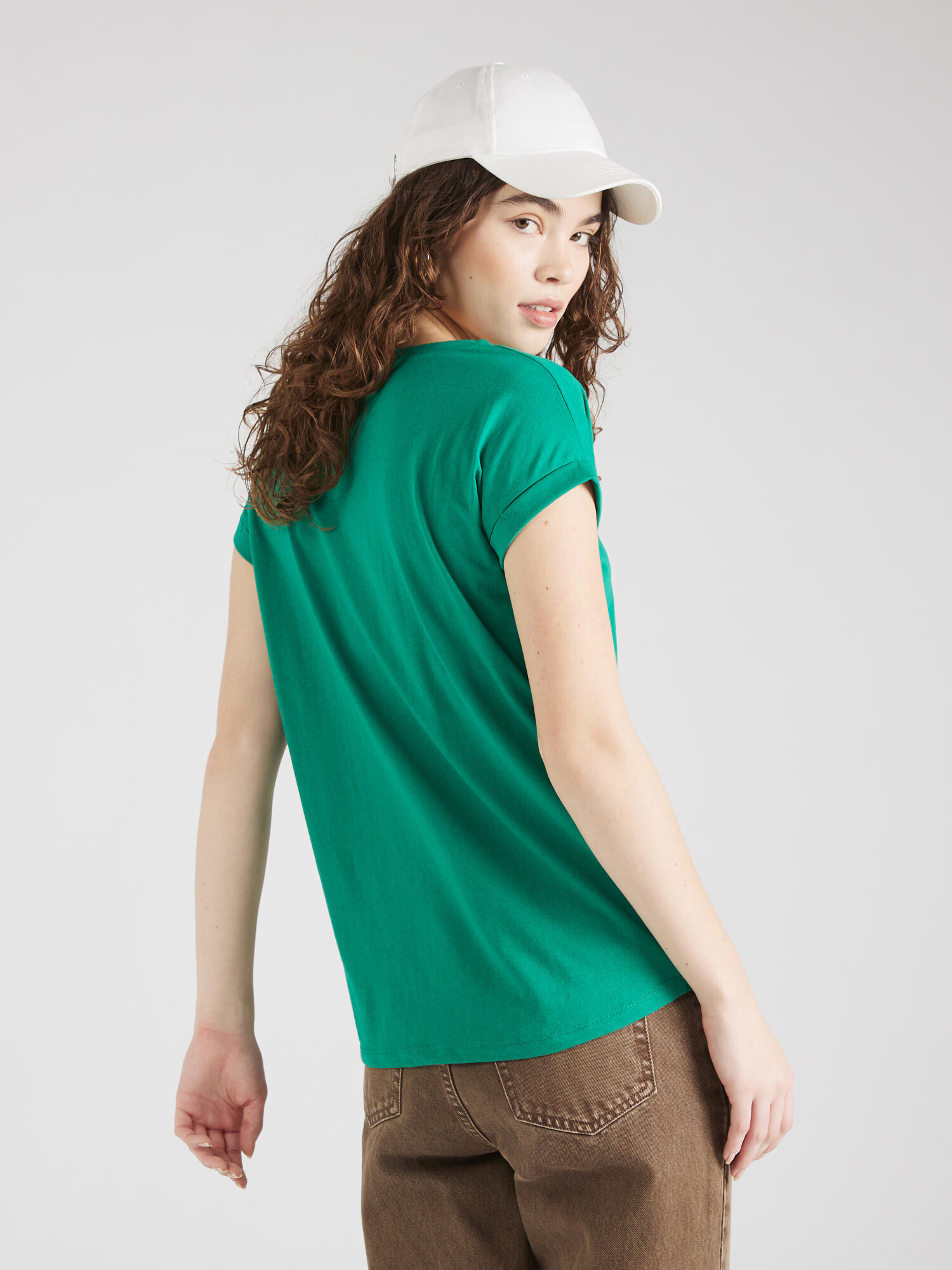 VILA Tricou 'DREAMERS' verde smarald - Pled.ro