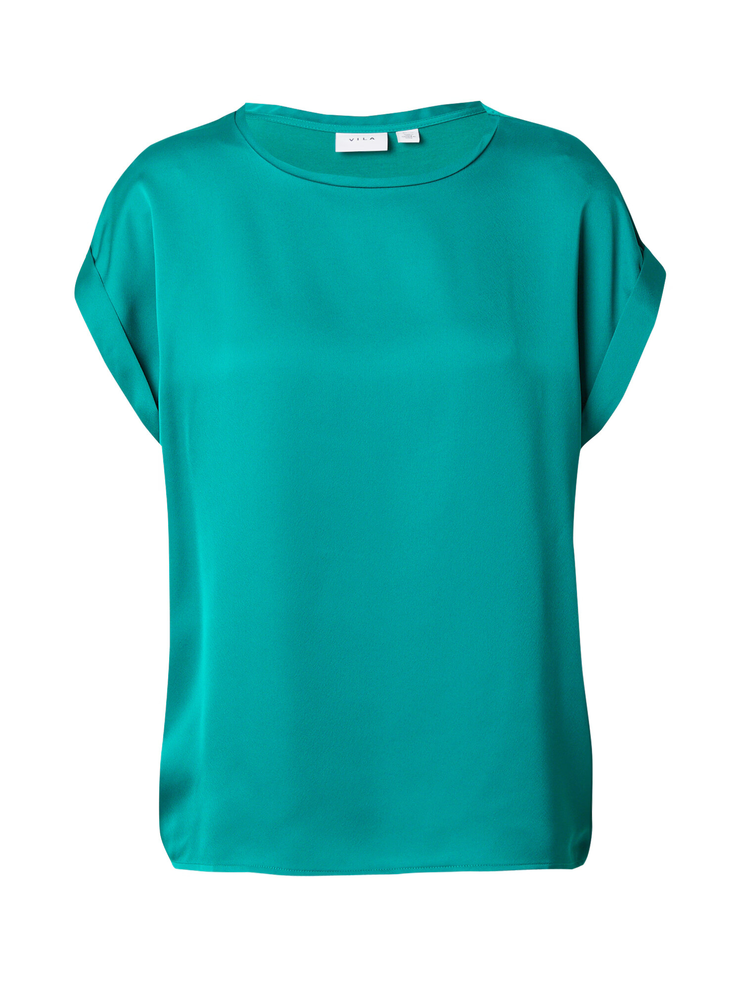 VILA Tricou 'ELLETTE' verde jad - Pled.ro