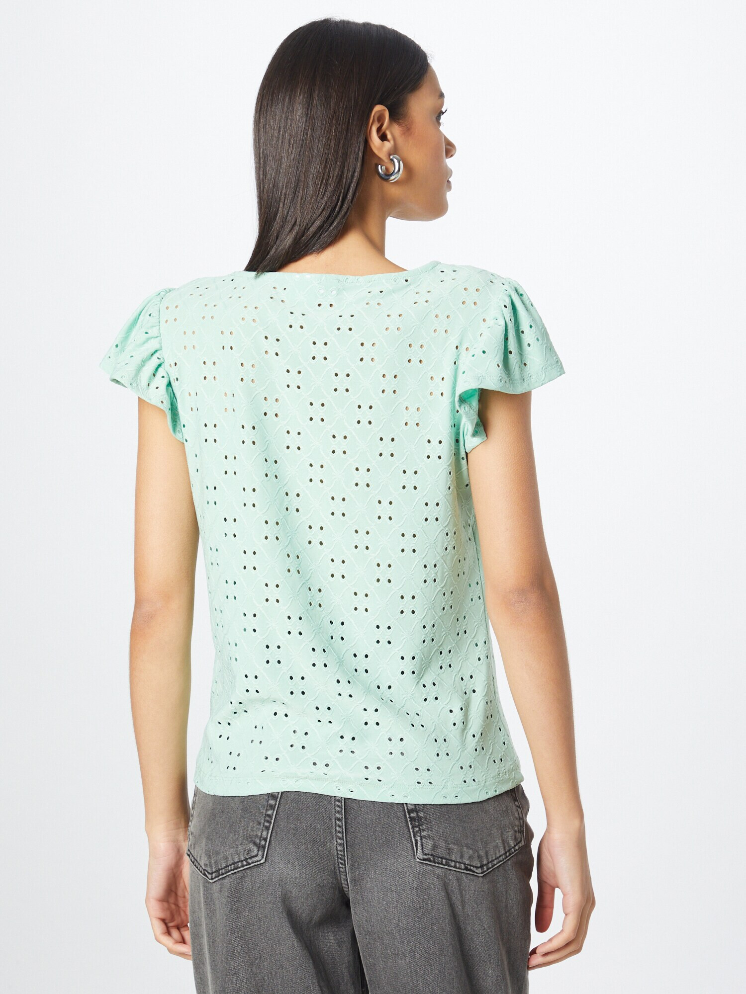 VILA Tricou 'Kawa' verde jad - Pled.ro