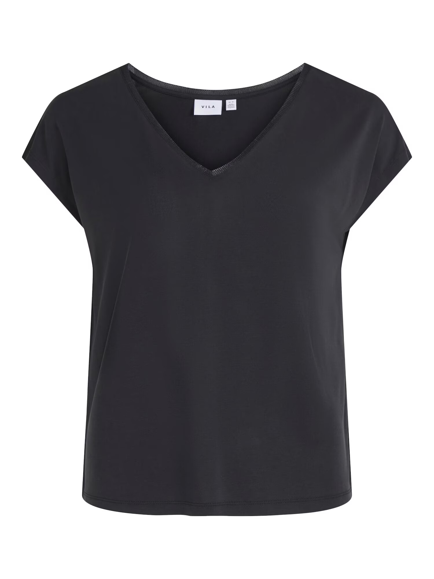 VILA Tricou negru - Pled.ro