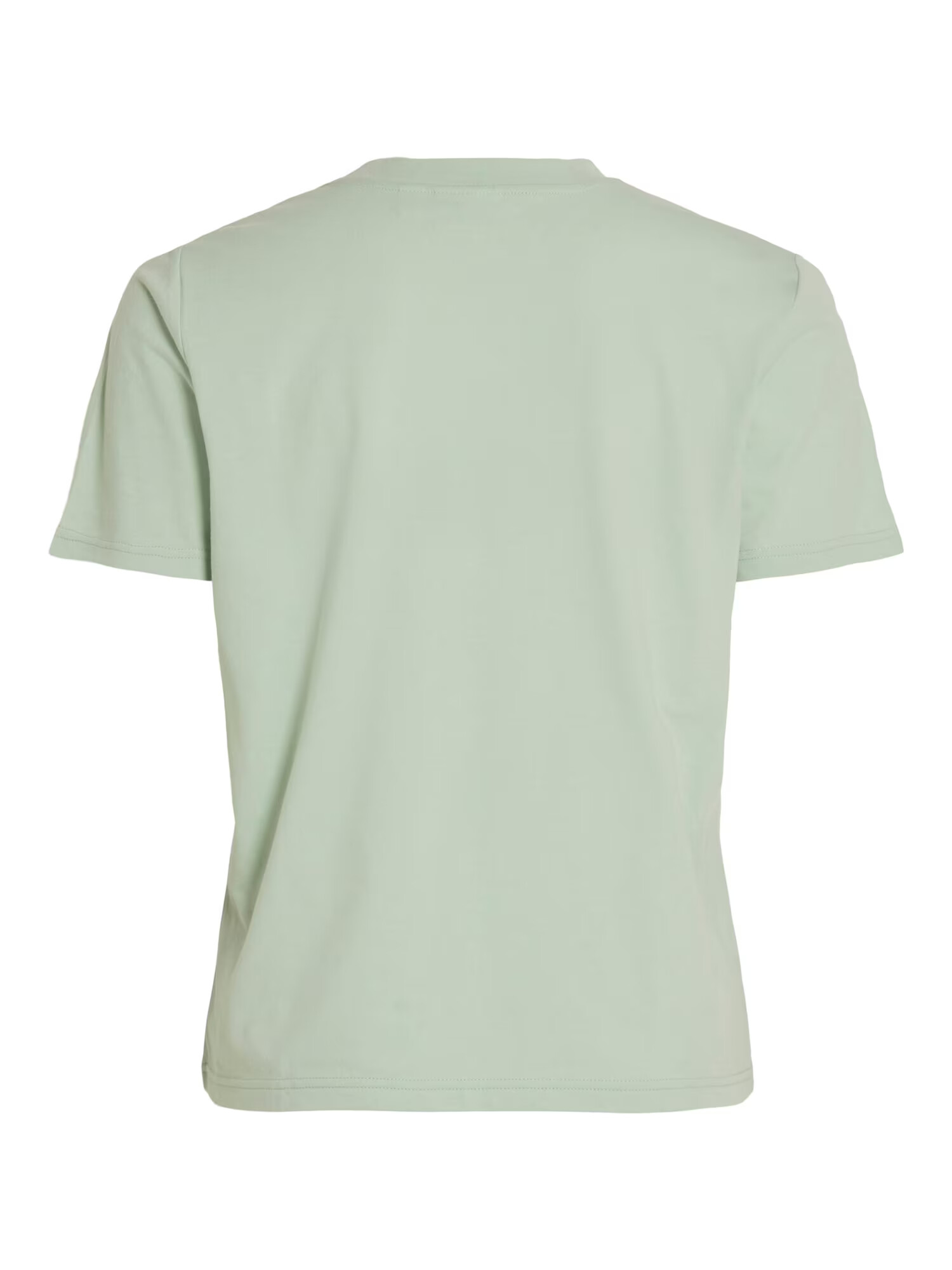 VILA Tricou 'Pure love' verde pastel / roz - Pled.ro