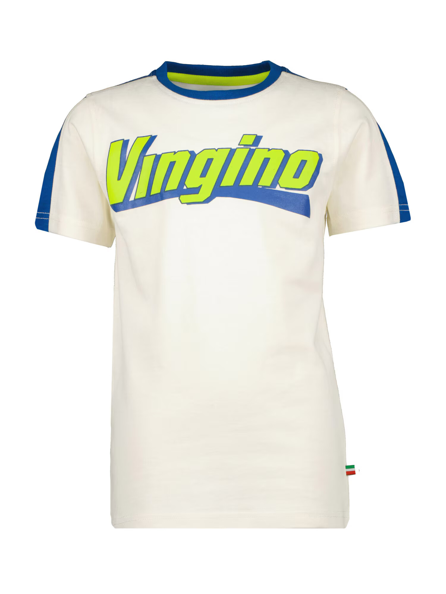 VINGINO Tricou albastru / verde limetă / alb - Pled.ro