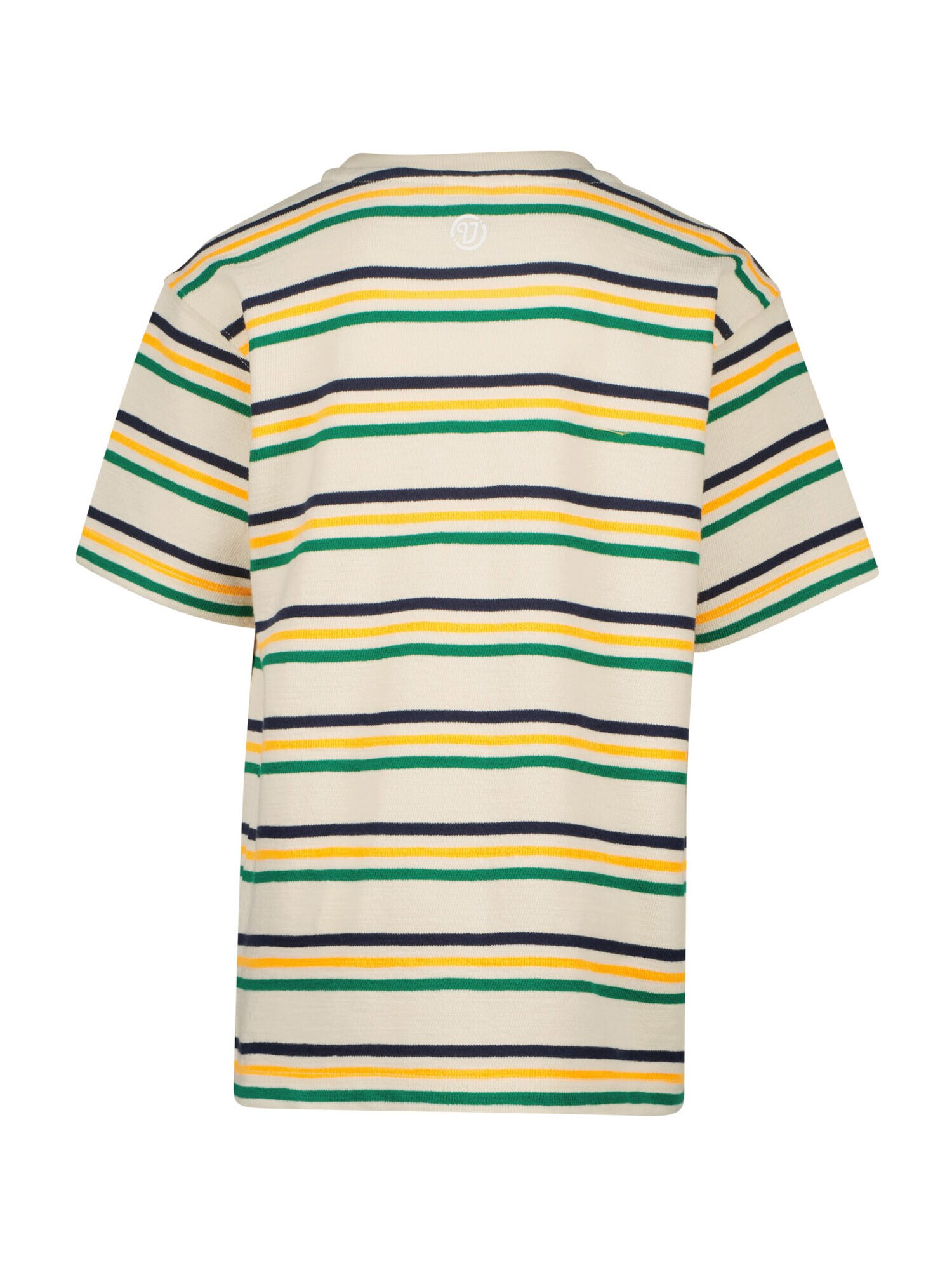 VINGINO Tricou 'JOPPE' crem / bleumarin / galben / verde - Pled.ro