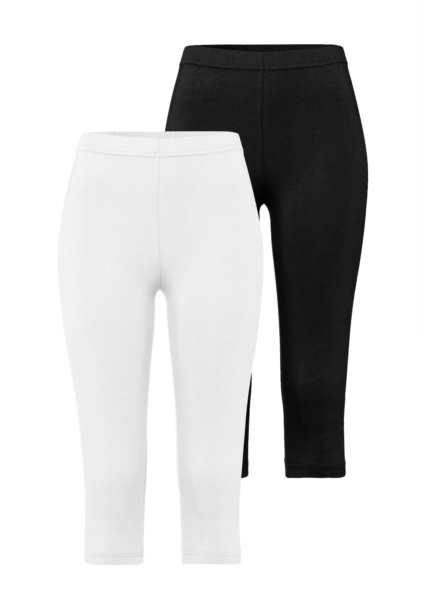 VIVANCE Leggings negru / alb - Pled.ro