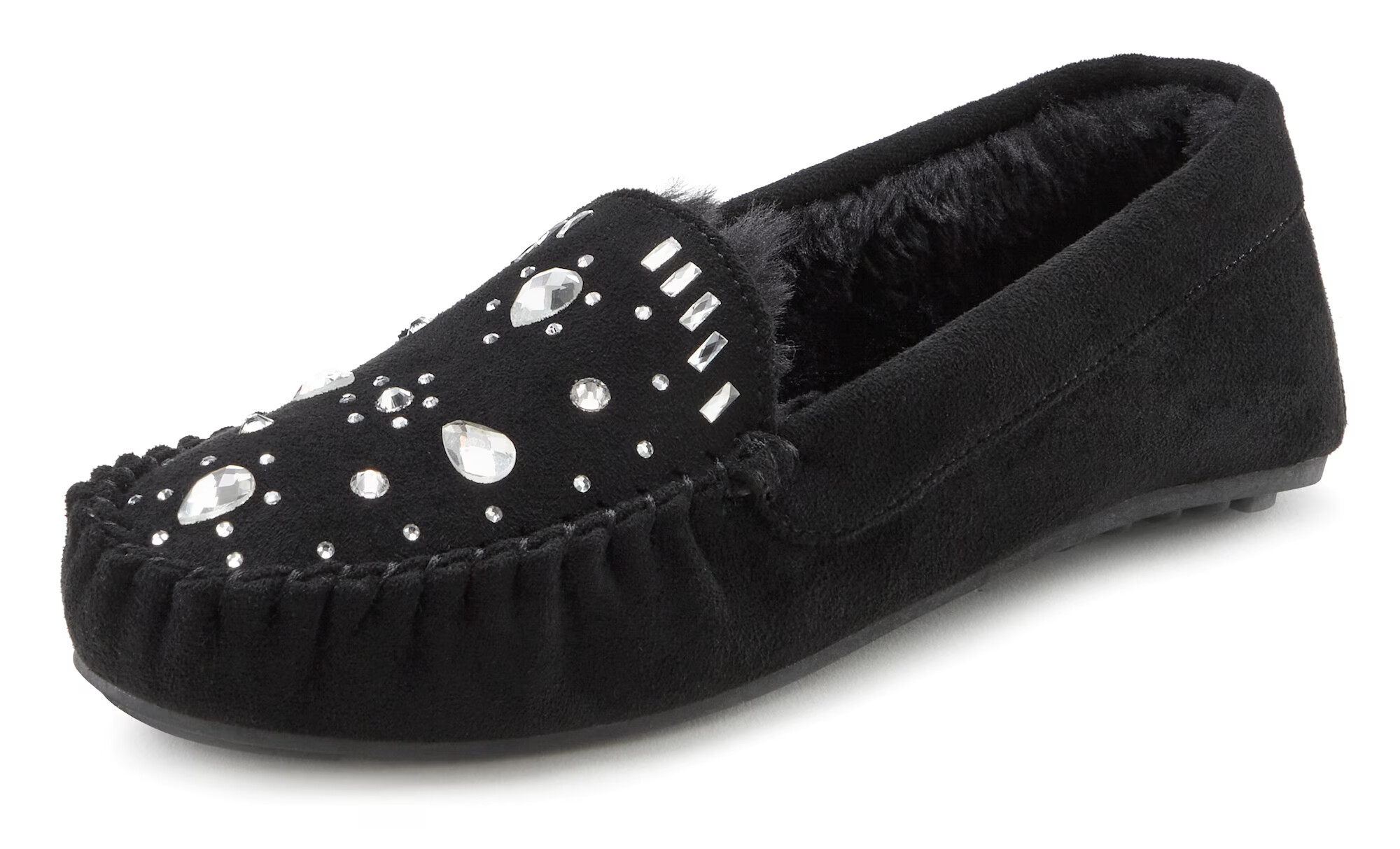 VIVANCE Mocasini negru - Pled.ro