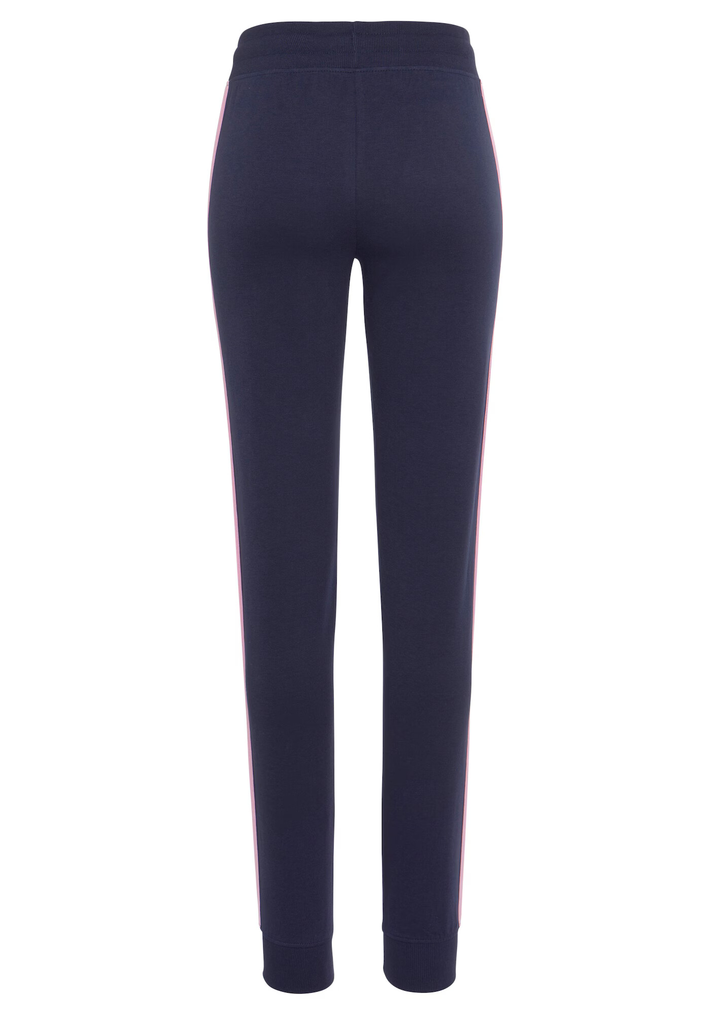 VIVANCE Pantaloni bleumarin / roz - Pled.ro