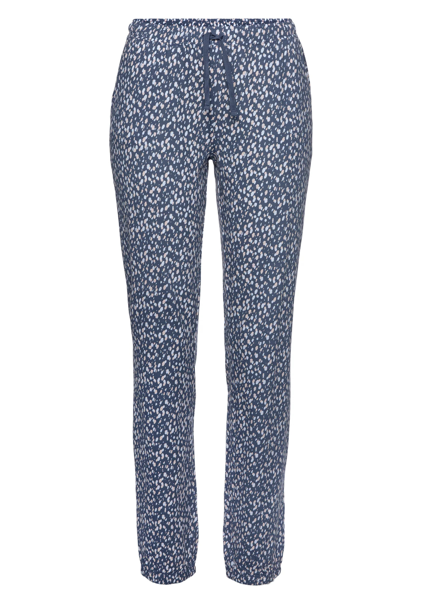 VIVANCE Pantaloni bleumarin / albastru deschis / roz pal - Pled.ro