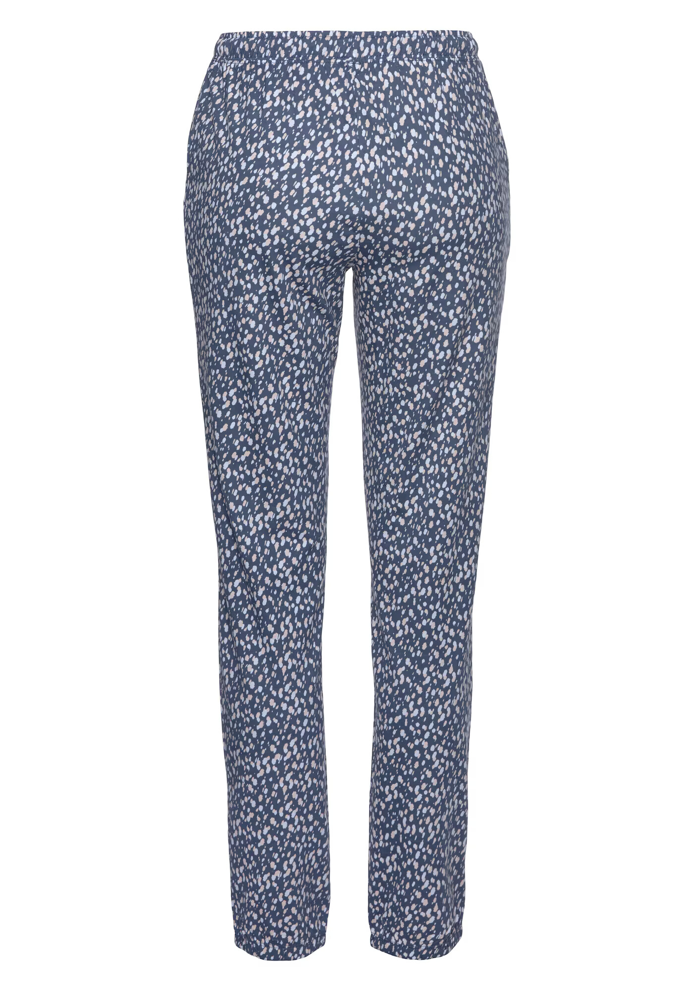 VIVANCE Pantaloni bleumarin / albastru deschis / roz pal - Pled.ro