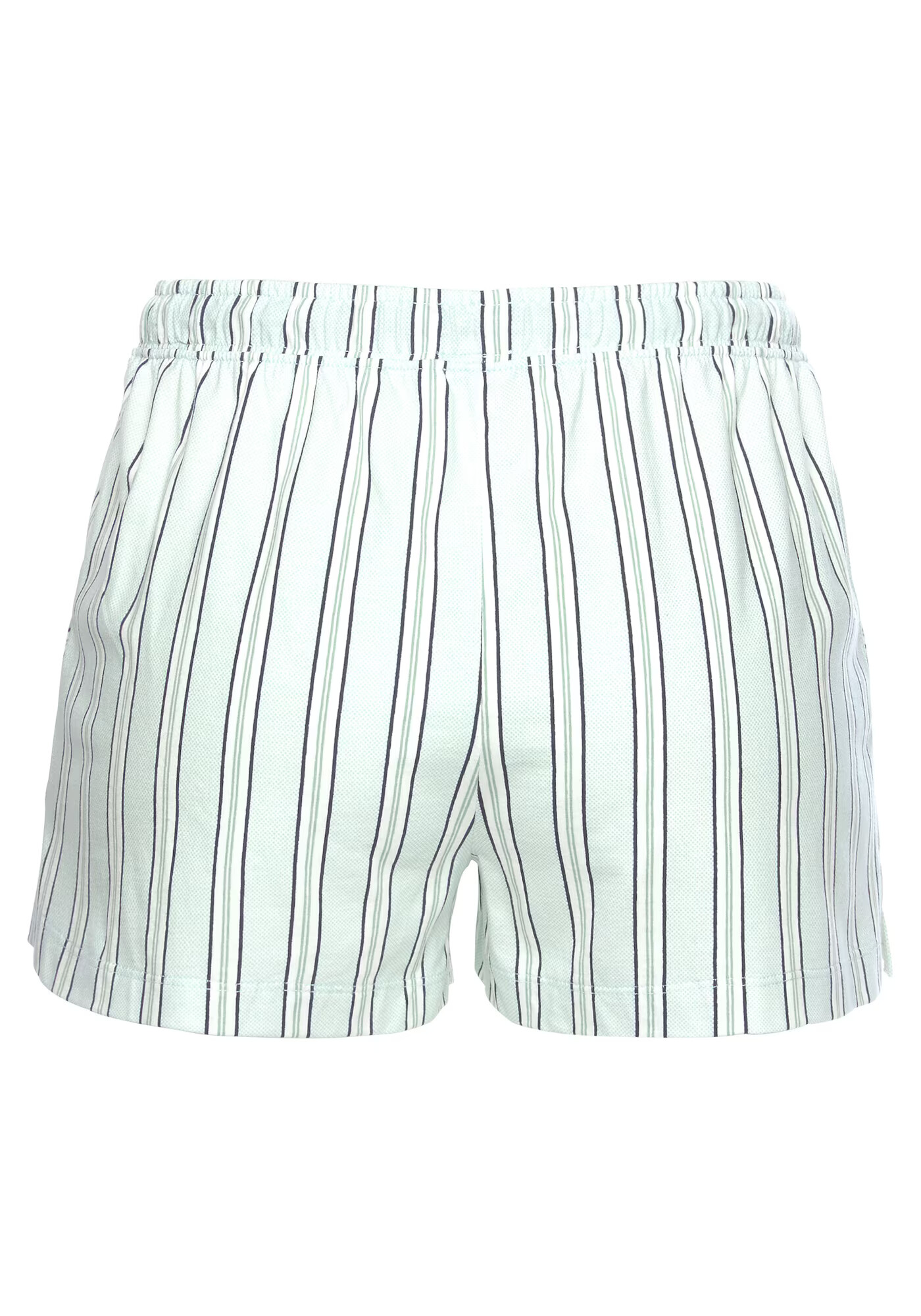 VIVANCE Pantaloni de pijama gri / verde mentă / alb - Pled.ro