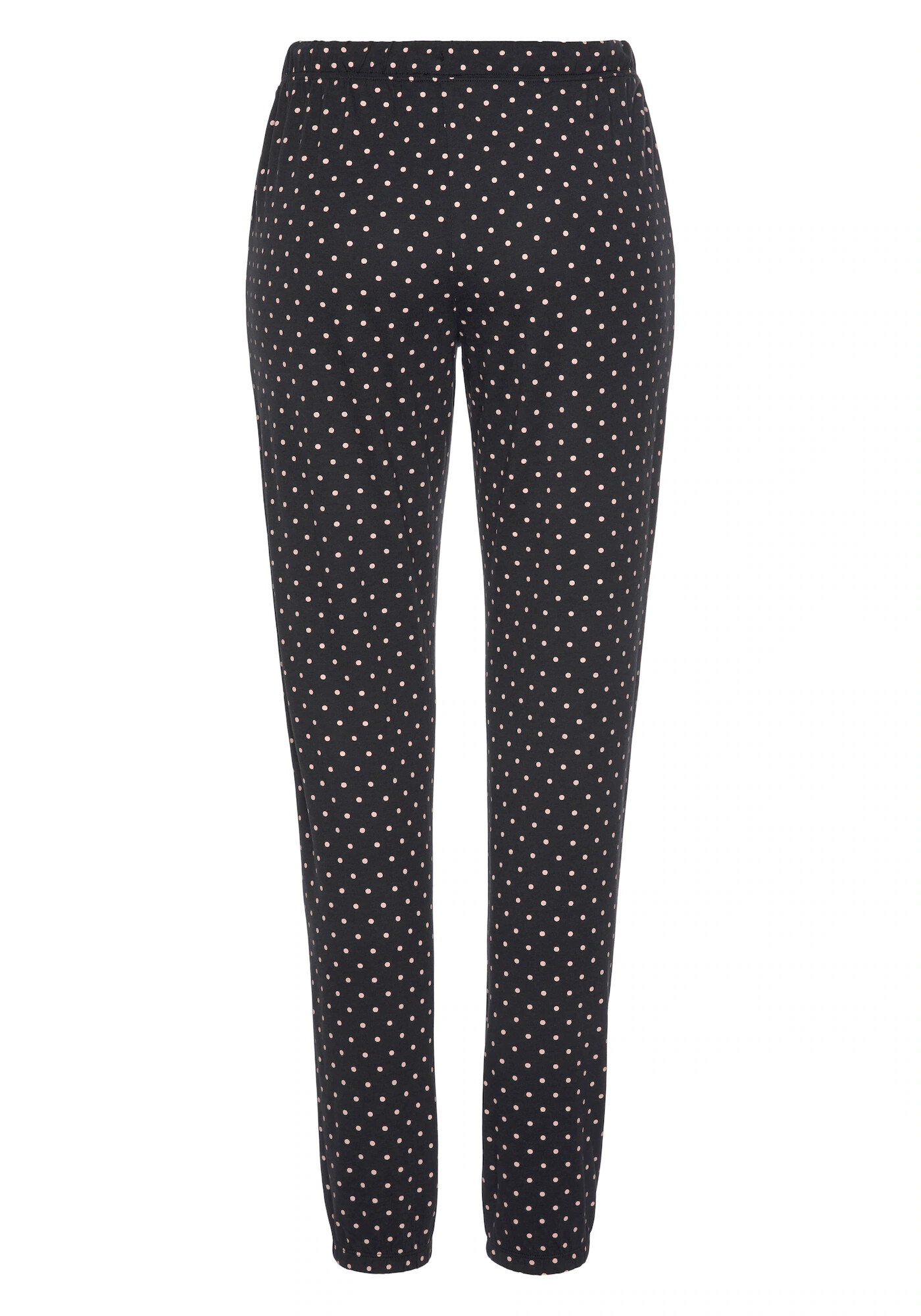 VIVANCE Pantaloni de pijama roz / negru - Pled.ro